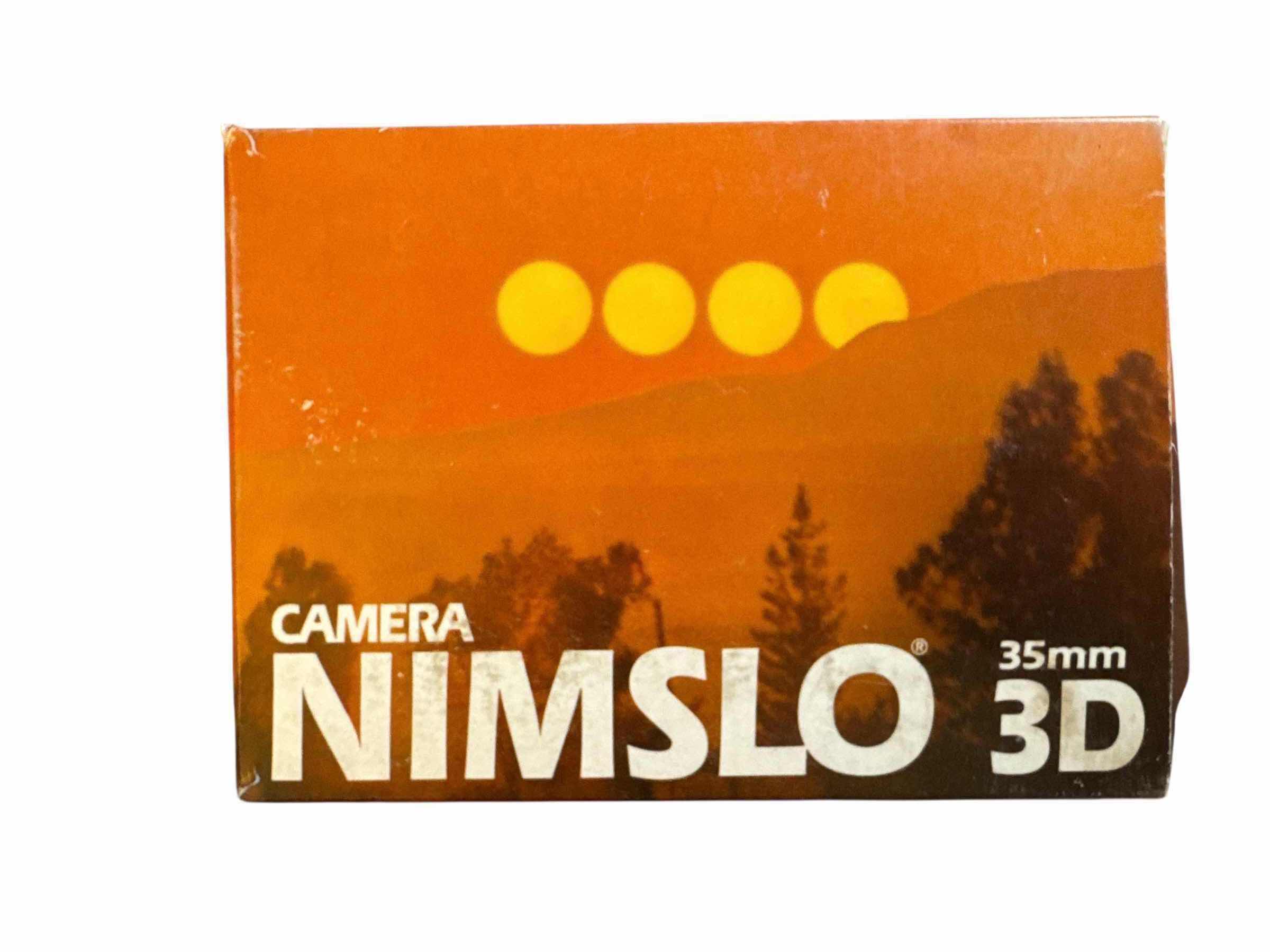 Photo 1 of VINTAGE NIMSLO 3D 35mm CAMERA NIB WITH INSERT