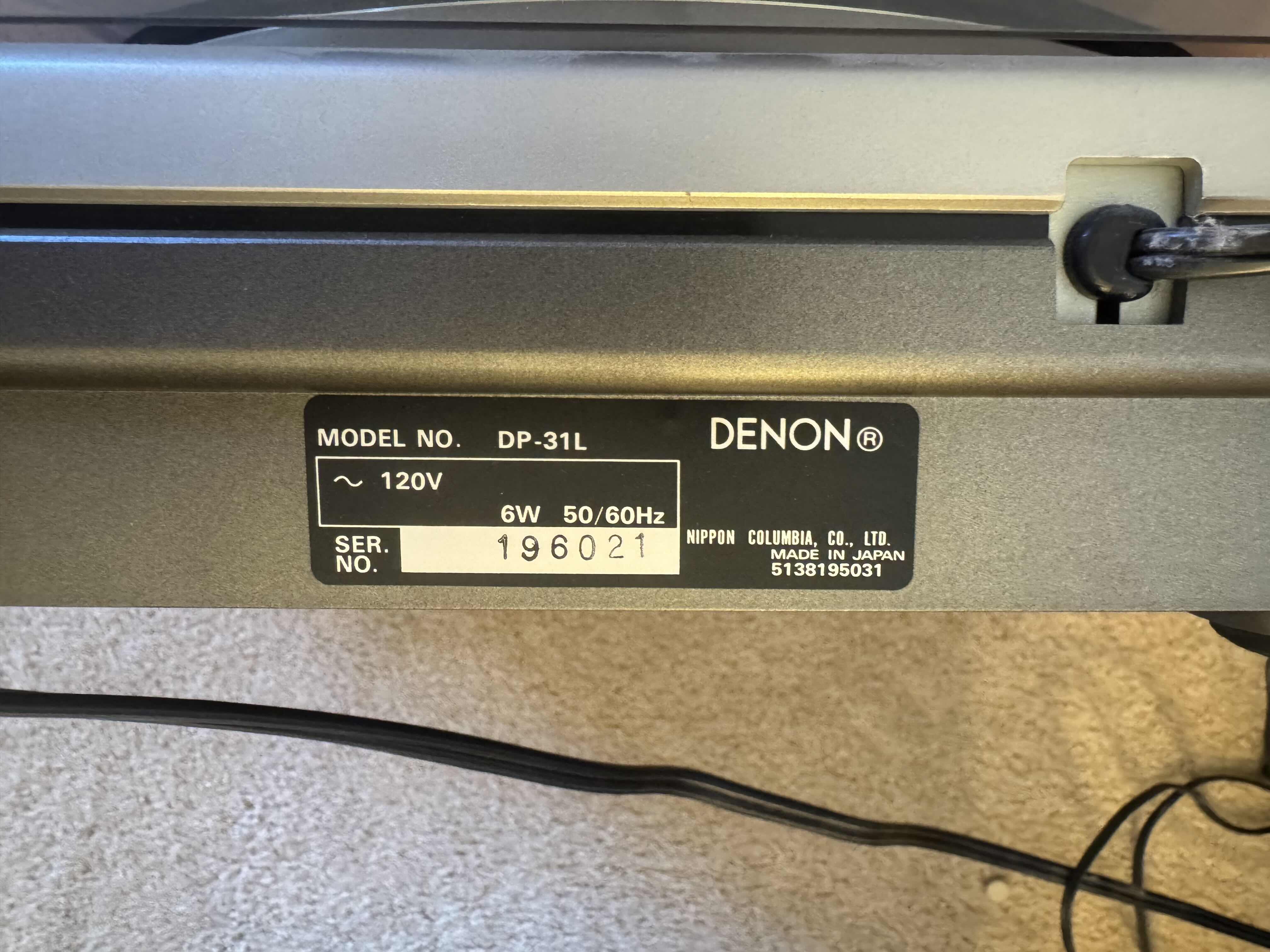 Photo 1 of DENON QUARTZ DP-31L