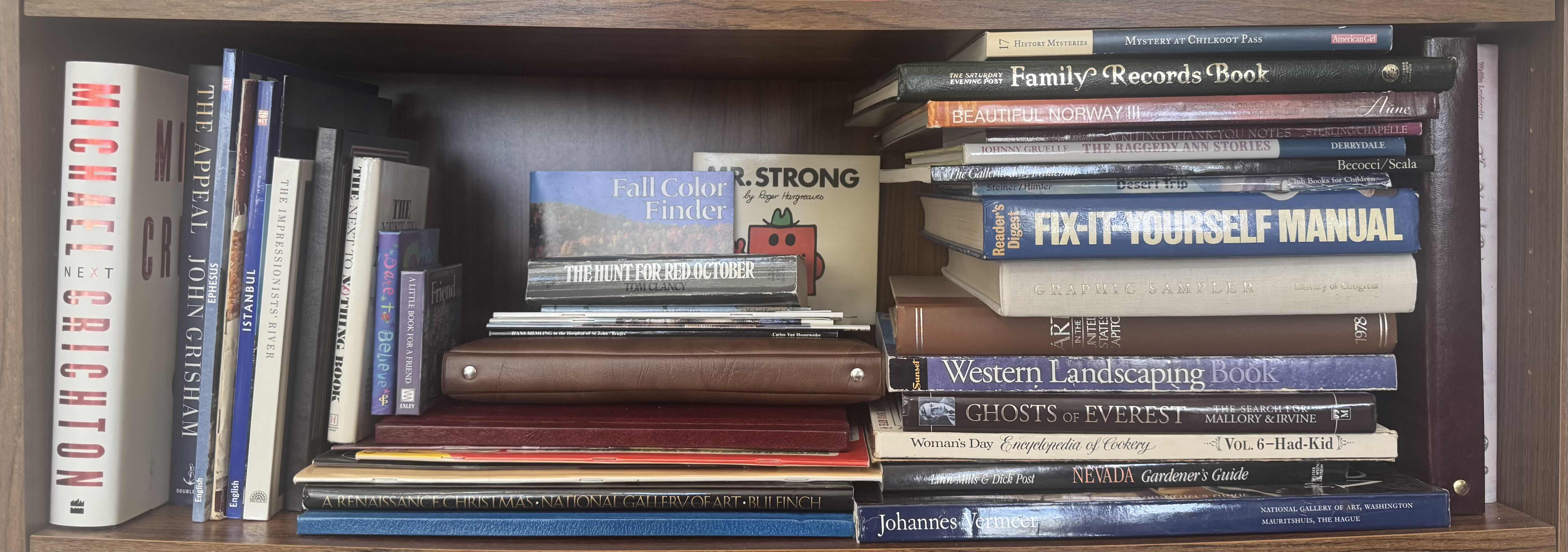 Photo 1 of 90
VINTAGE BOOK COLLECTION, VARIES BOOKS. HISTORY, ART, CHILDREN’S BOOKS. BOOKCASE NOT INCLUDED.