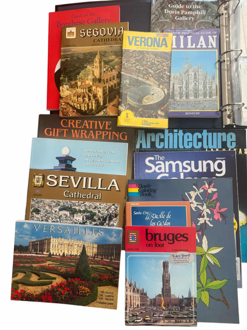 Photo 1 of 200
VINTAGE ASSORTED TRAVEL AND ART BOOKS, MUSEUM AND TRAVEL GUIDES, AND TRAVEL SITE POSTCARDS