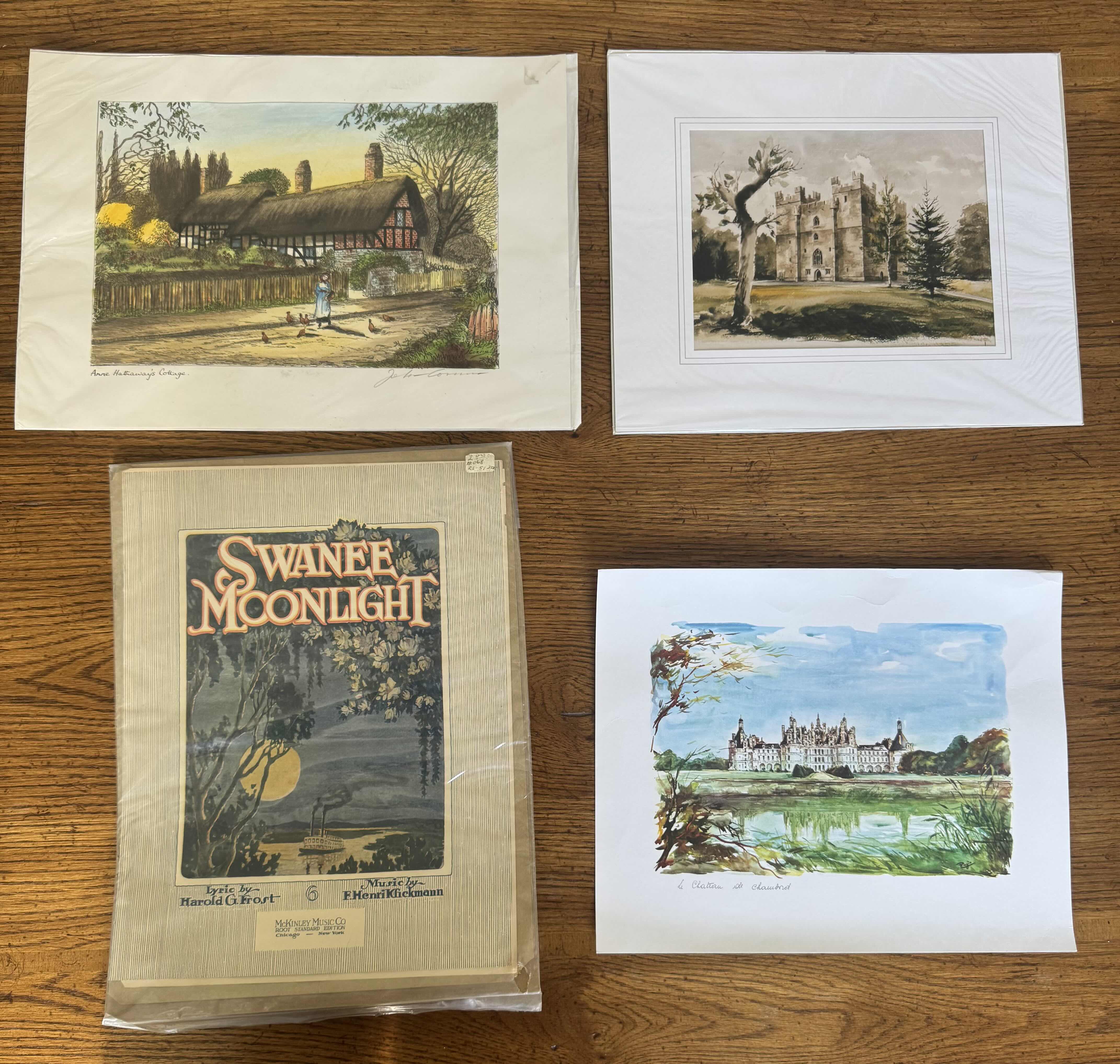 Photo 1 of 95
4- VINTAGE PRINTS AND WATERCOLORS. ARTWORK, ART COLLECTION, HOME DECOR
SWANEE MOONLIGHT
L13” X W9.5”