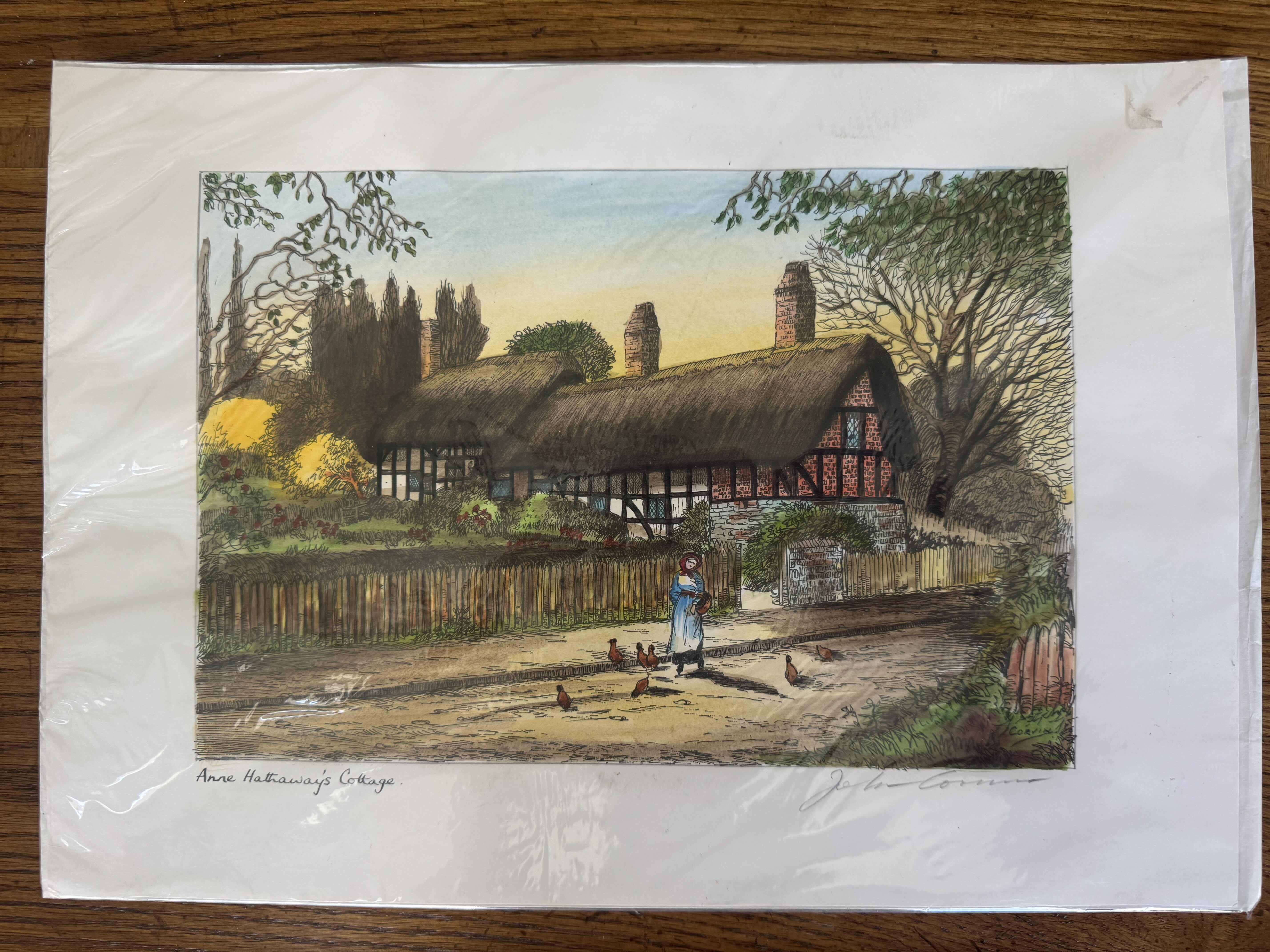 Photo 1 of 95
4- VINTAGE PRINTS AND WATERCOLORS. ARTWORK, ART COLLECTION, HOME DECOR 

SWANEE MOONLIGHT 
L13” X W9.5”