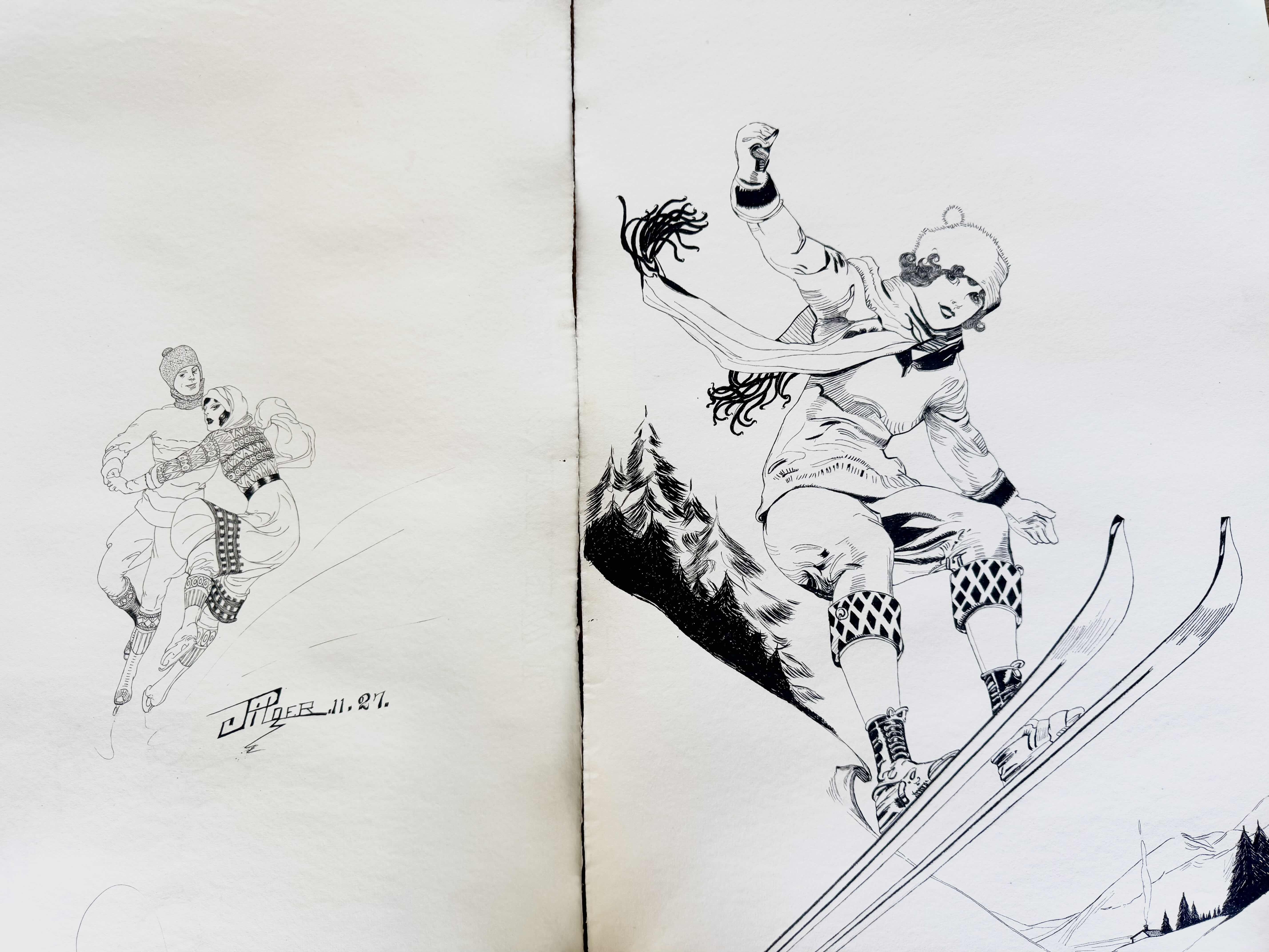 Photo 1 of 50
2-VINTAGE ORIGINAL SIGNED J PILGER INK ART, SKETCH, DRAWING. ARTWORK, ART COLLECTION COLLECTION
L24” X W15”