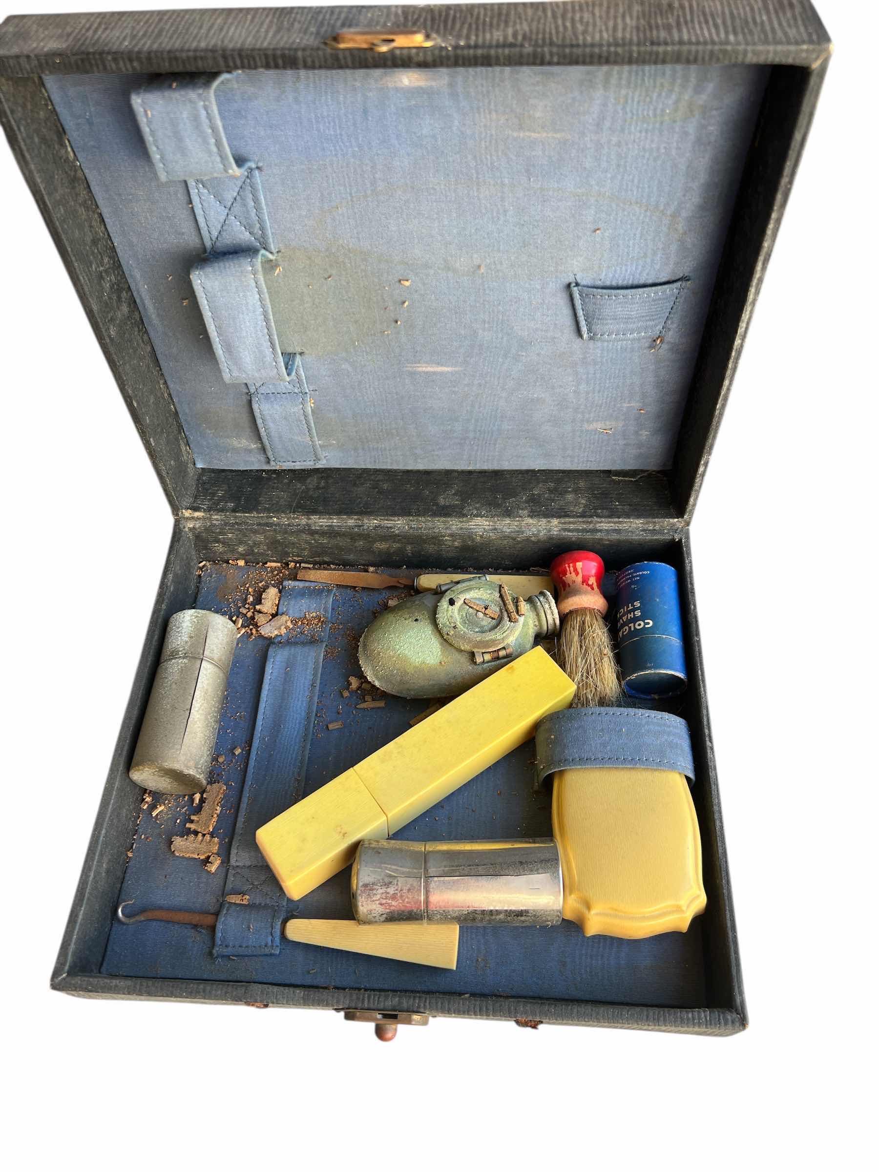 Photo 1 of ANTIQUE SHAVING KIT