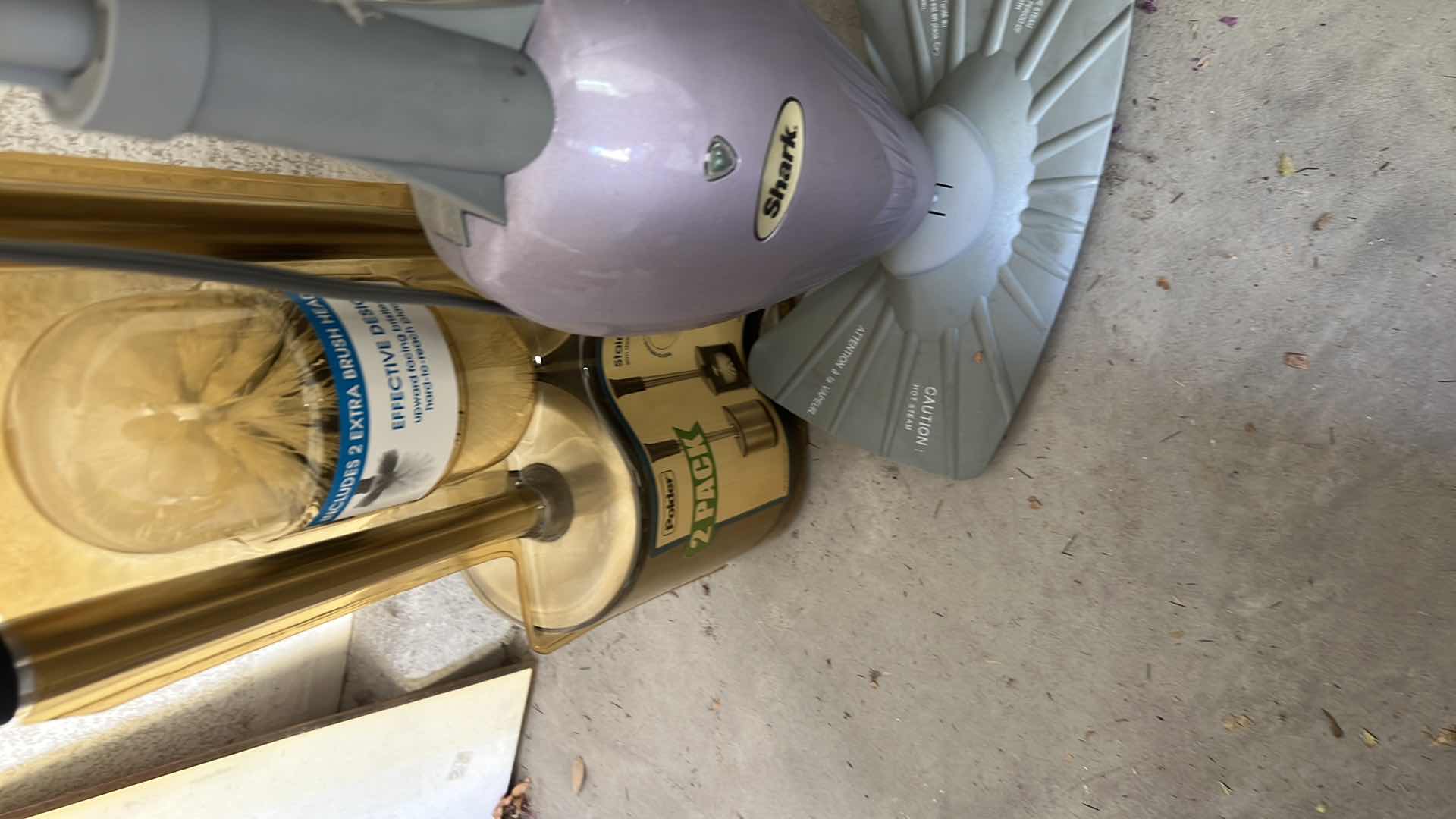 Photo 1 of SHARK FLOOR MOPPER AND TIOLET CLEANING SET