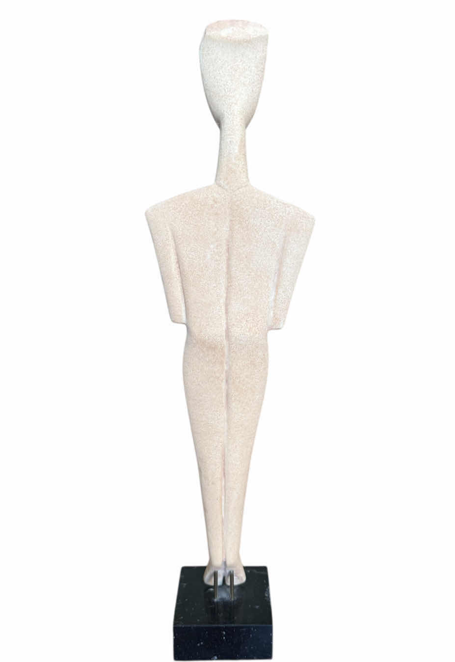 Photo 1 of 80
AUTHENTIC GREEK CYCLADIC RESIN CAST FEMALE IDOL STATUE ON MARBLE BASE, NATIONAL ARCHAEOLOGICAL MUSEUM EXHIBIT INV. NO. 5395, AUTHENTICITY RECORDS INCLUDED, ARTWORK, ART COLLECTION, HOME DECOR

H16.5”
