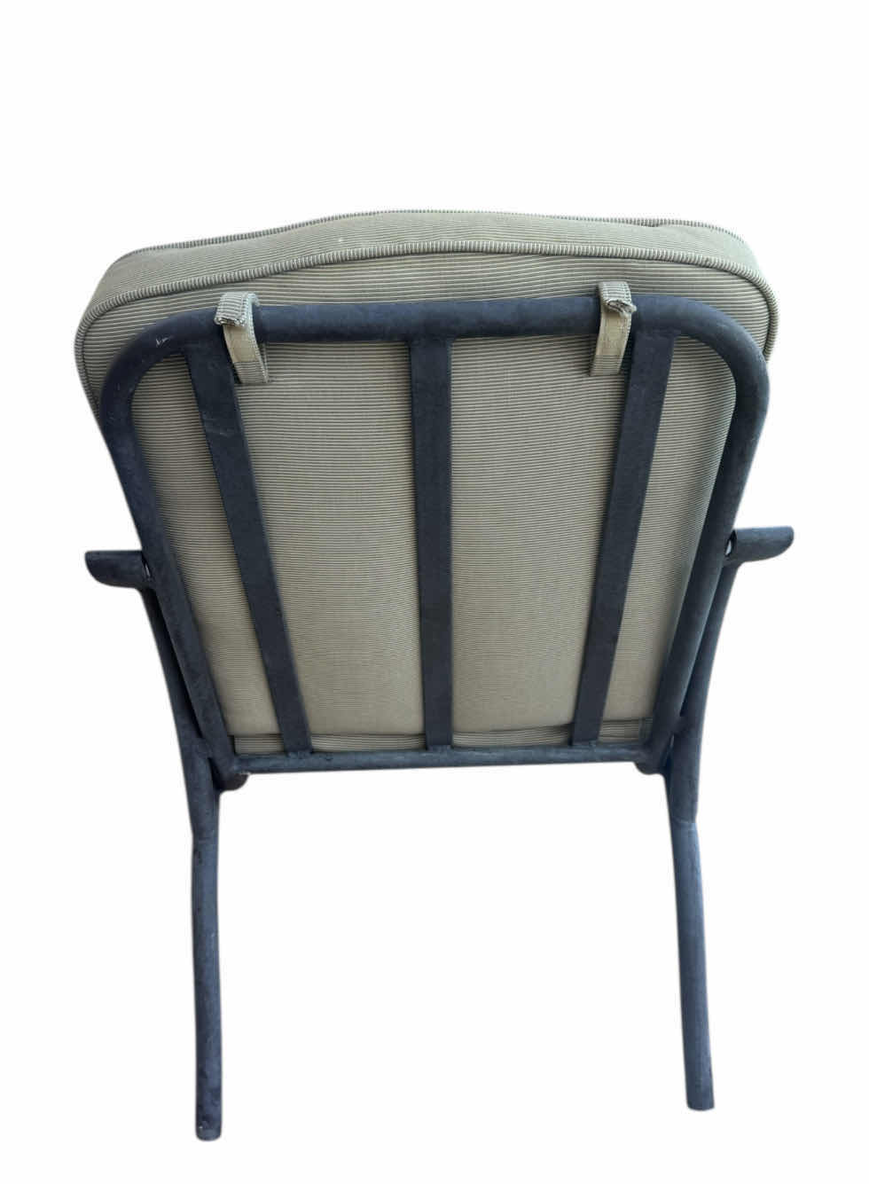 Photo 1 of 35
OUTDOOR/PATION CHAIR WITH CUSHIONS, METAL. TAN/DARK BROWN

30” X 24” X H38”