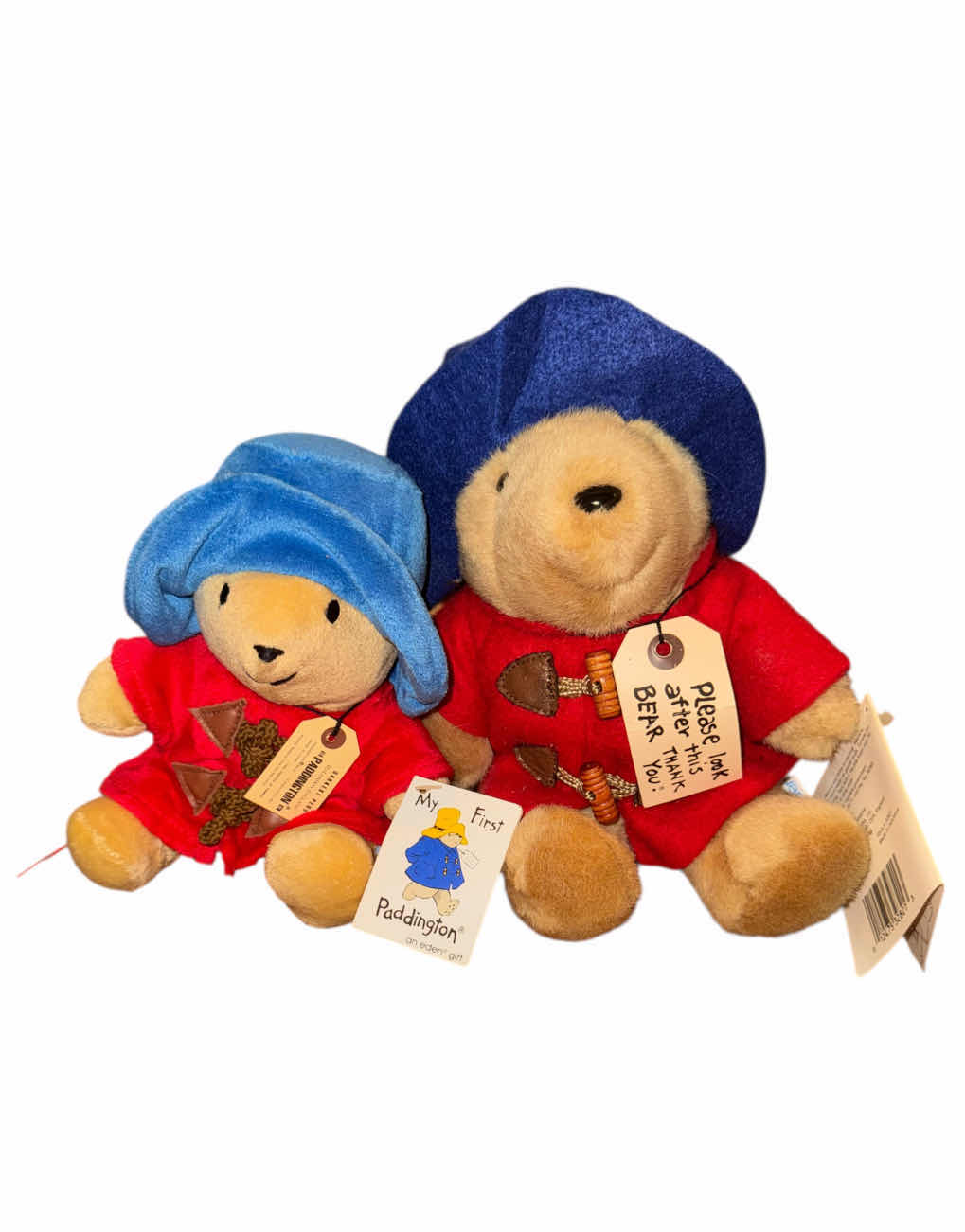 Photo 1 of 62
2-VINTAGE PLUSH PADDINGTON BEAR, TOY COLLECTION, COLLECTABLE, STUFFED TOYS
H9”