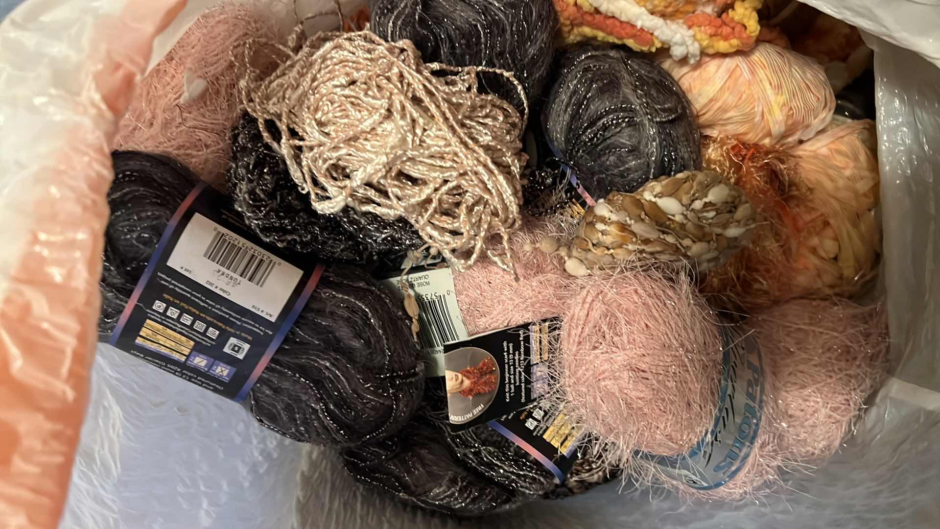 Photo 1 of BAG OF YARN AND THREAD AND MORE -  KNITTING  AND CROCHET AND MORE