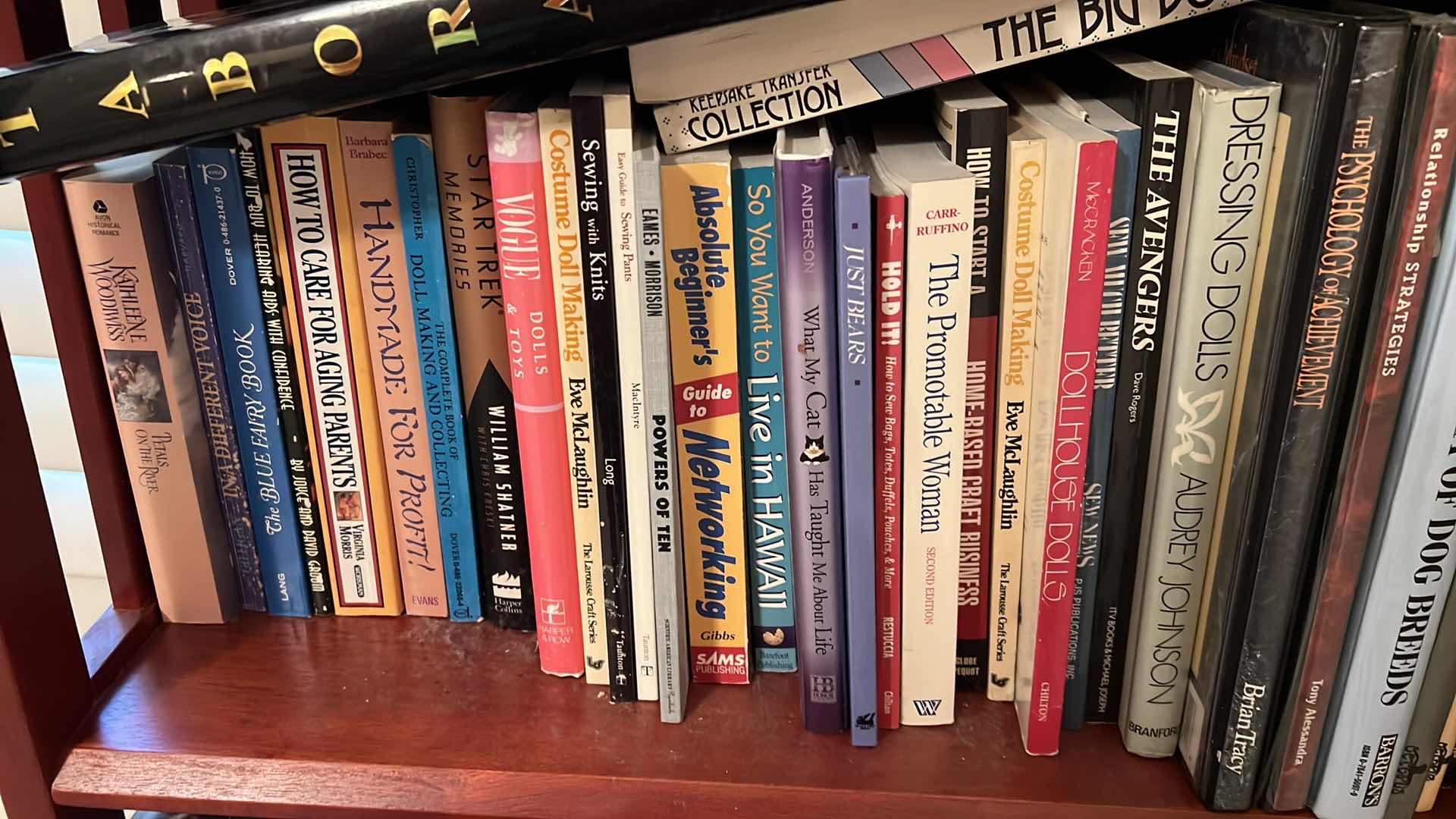 Photo 1 of SHELF OF BOOKS- PETS - CRAFTIMG AND MORE