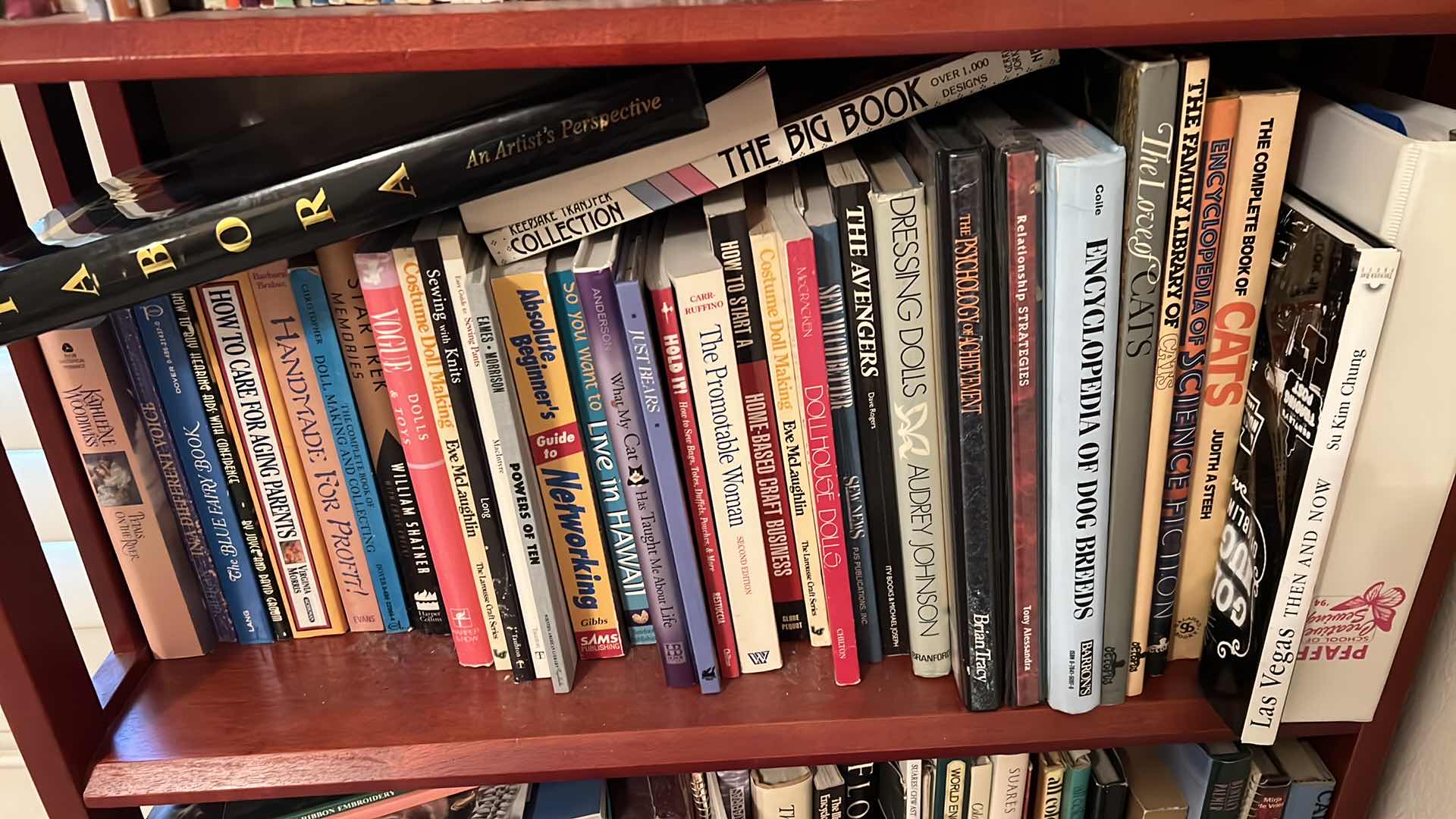 Photo 1 of SHELF OF BOOKS- PETS - CRAFTIMG AND MORE
