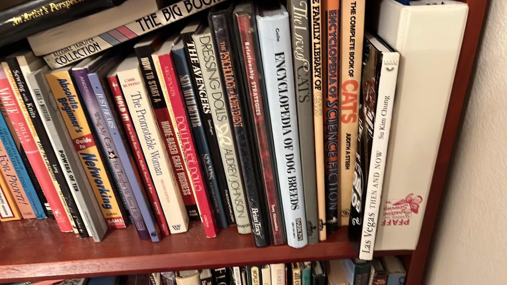 Photo 1 of SHELF OF BOOKS- PETS - CRAFTIMG AND MORE