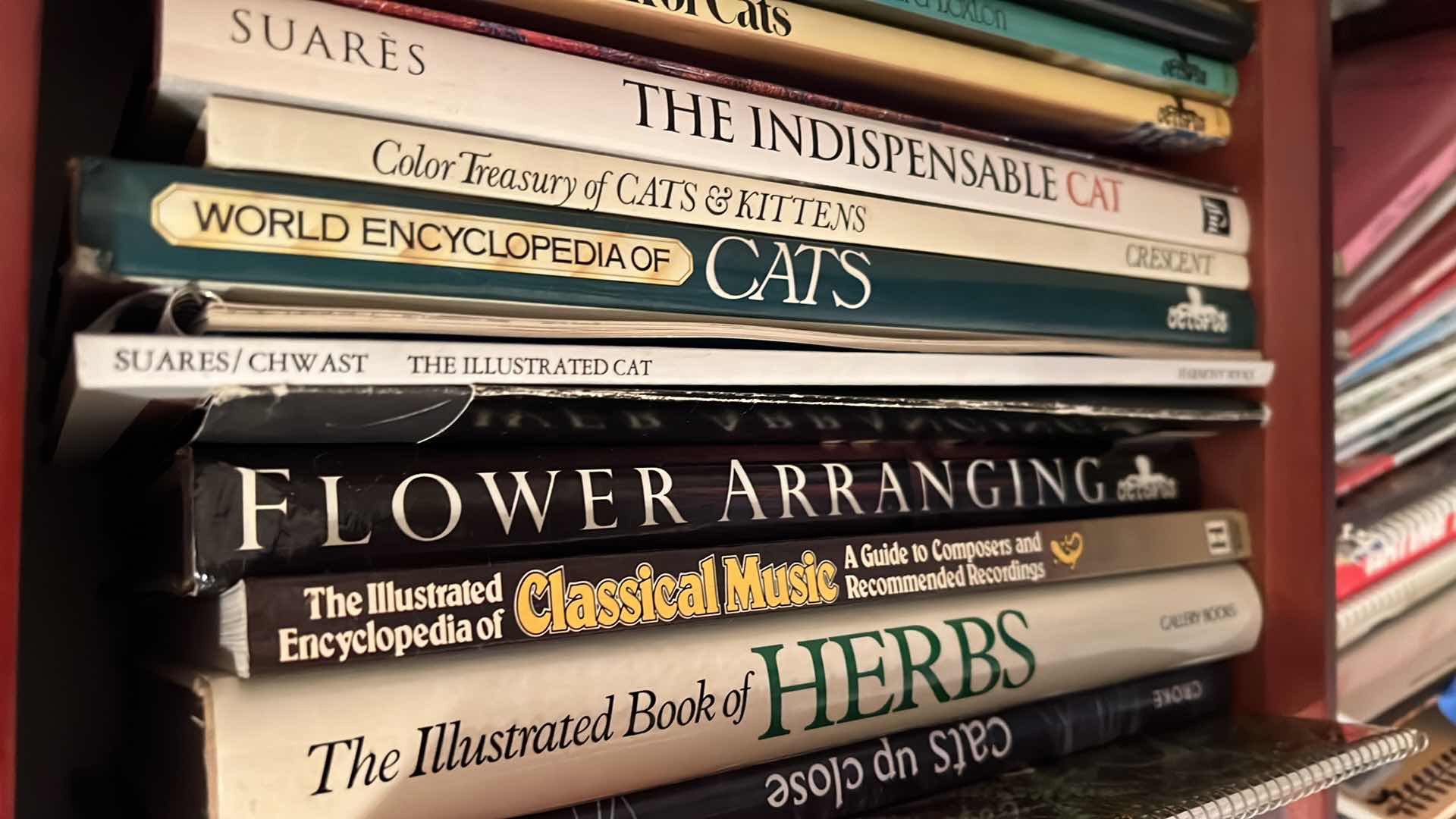 Photo 1 of SHELF OF BOOKS INCLUDING PET CARE, CRAFTING AND GARDENING