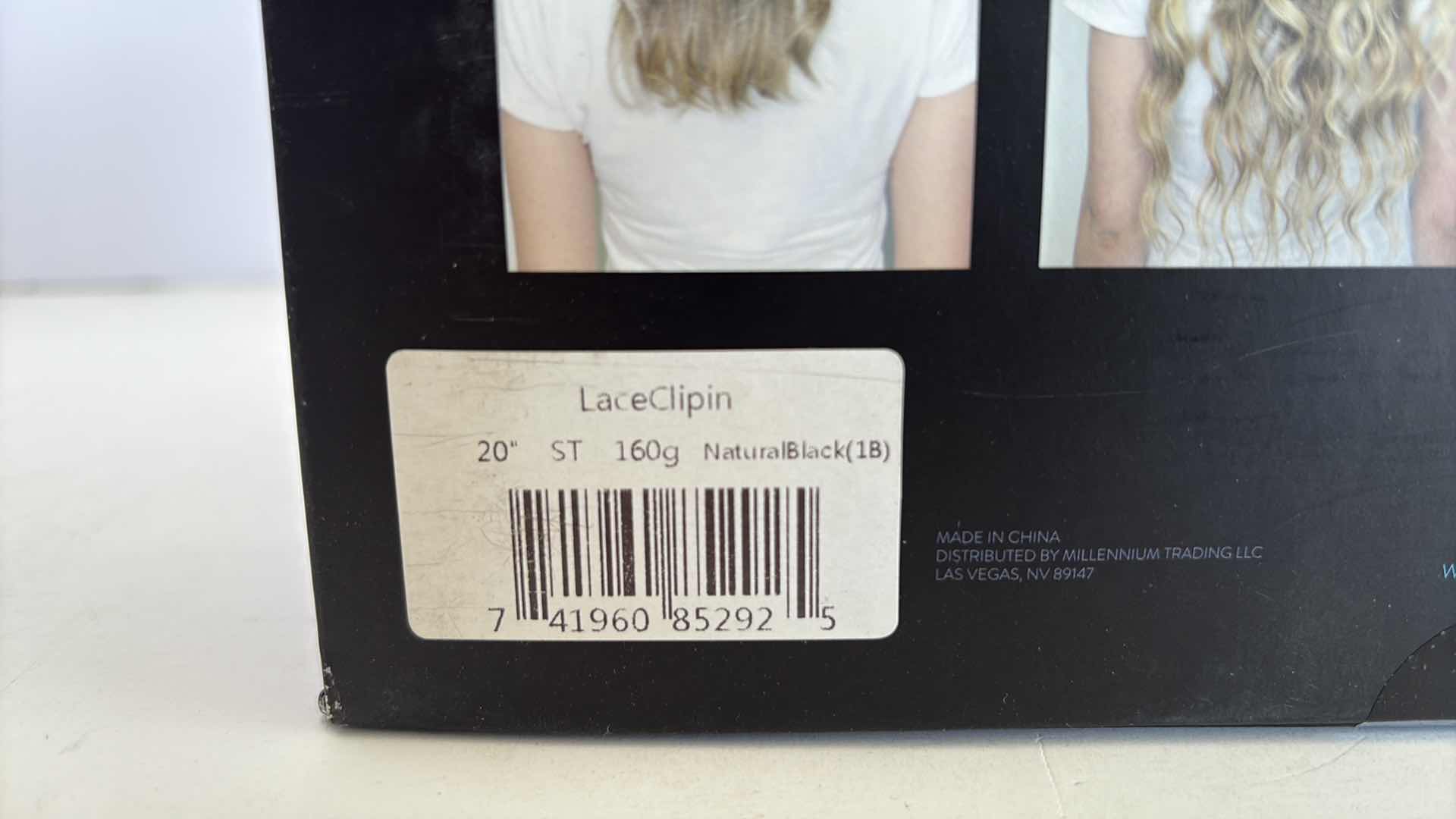 Photo 1 of SALONPRO CHRISTIAN REMY PRO SEAM CLIP IN HAIR EXTENSIONS 20” 160g “NATURAL BLACK”