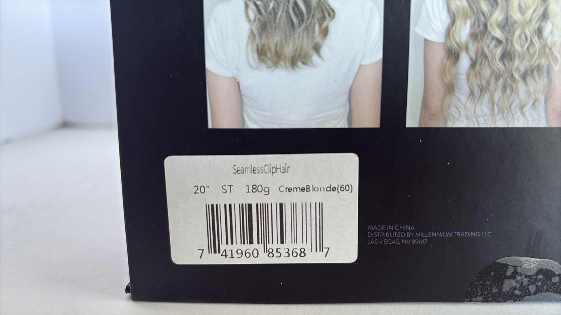 Photo 1 of SALONPRO CHRISTIAN REMY PRO SEAM CLIP IN HAIR EXTENSIONS 20” 180g “ CRÈME BLONDE”