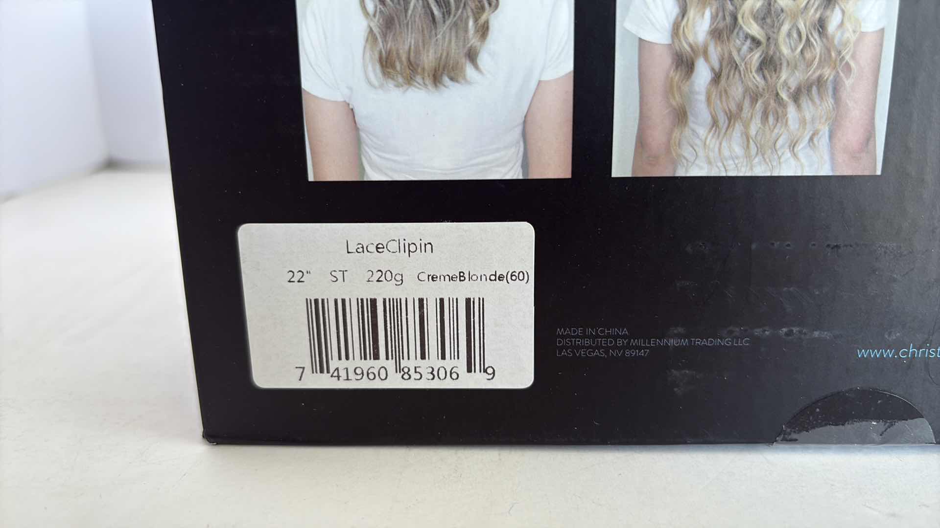 Photo 1 of SALONPRO CHRISTIAN REMY PRO SEAM CLIP IN HAIR EXTENSIONS 22” 220g “ CRÈME BLONDE”