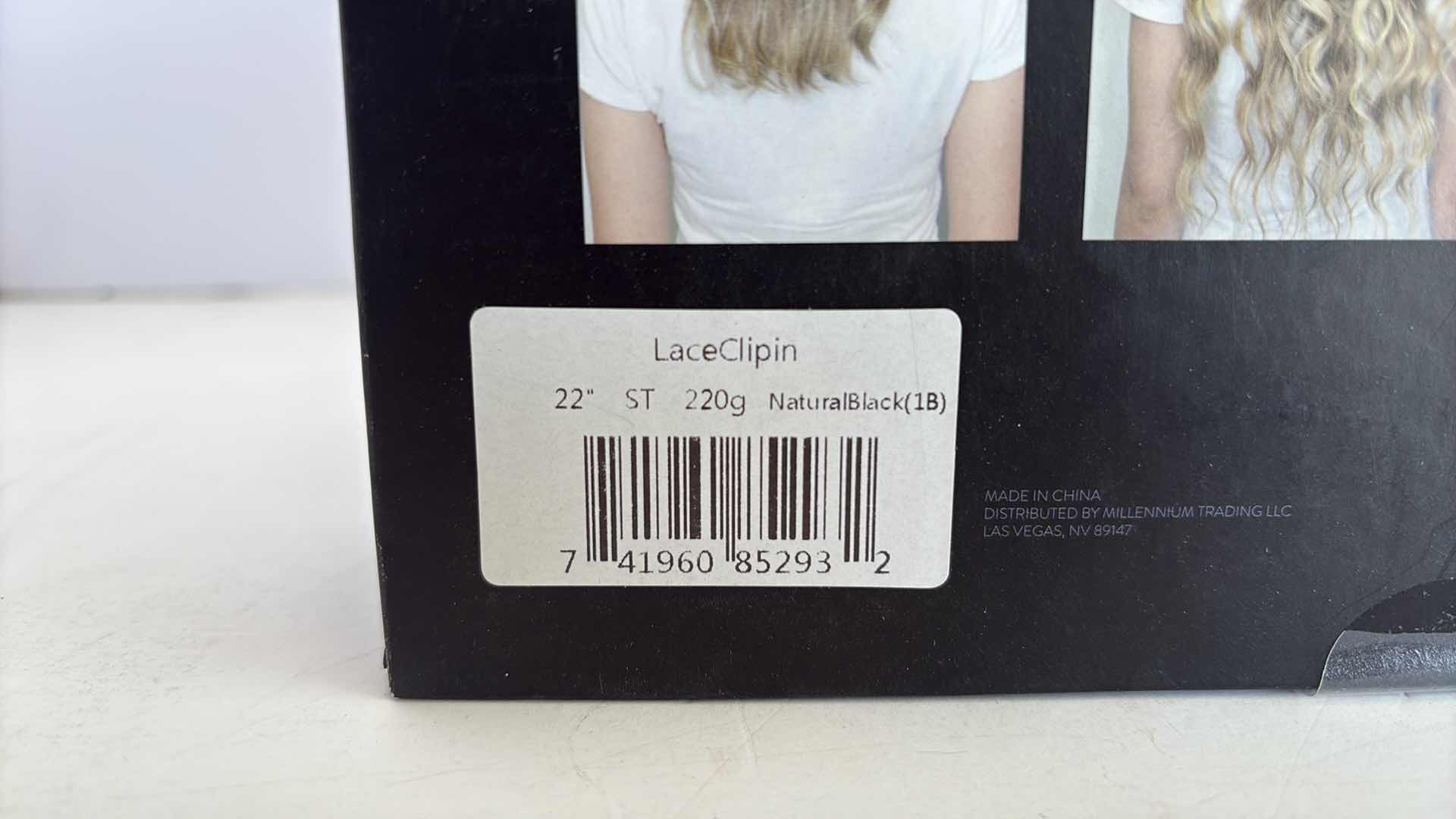 Photo 1 of SALONPRO CHRISTIAN REMY PRO SEAM CLIP IN HAIR EXTENSIONS 22” 220g “NATURAL BLACK”