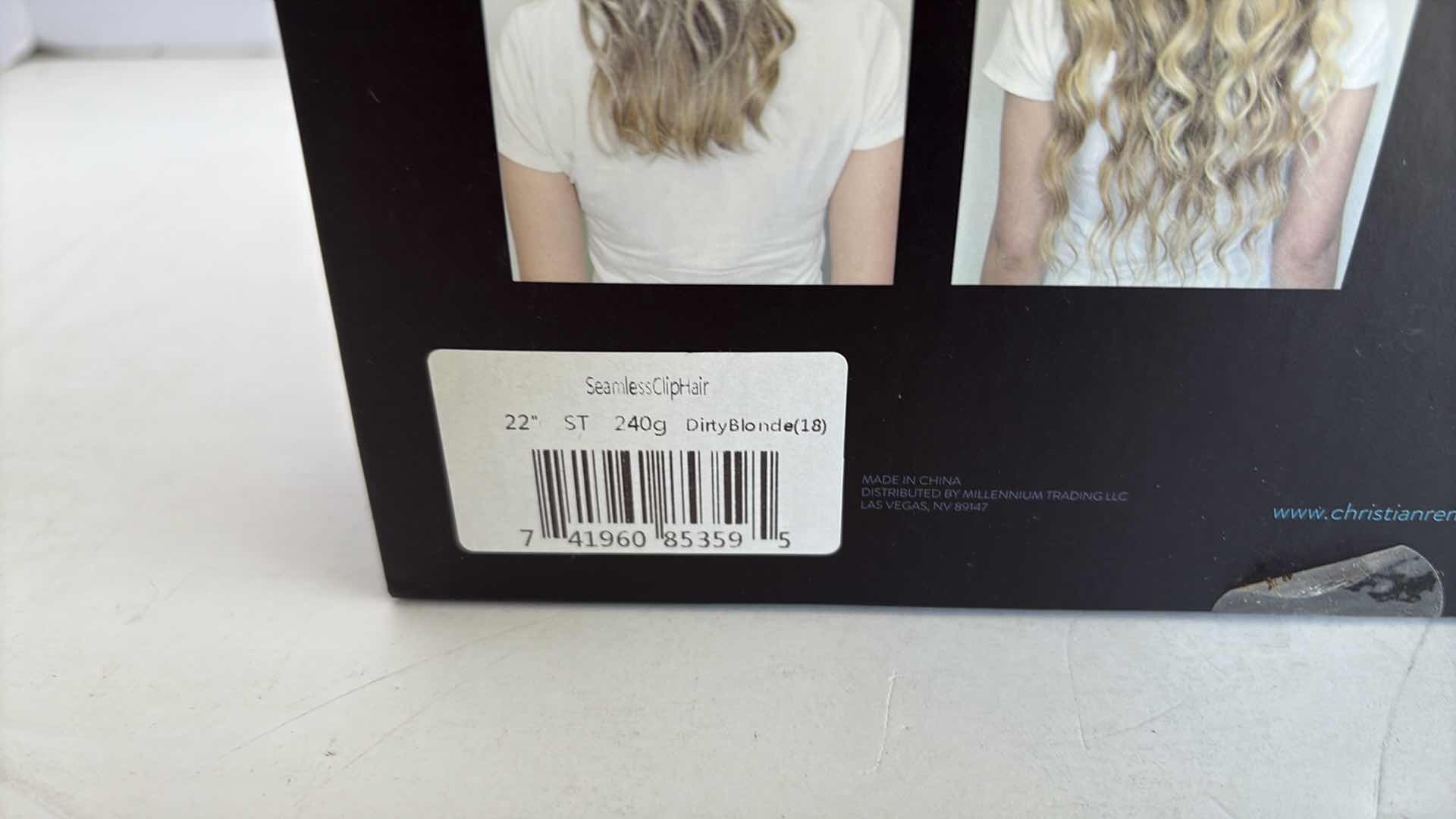 Photo 1 of SALONPRO CHRISTIAN REMY PRO SEAM CLIP IN HAIR EXTENSIONS 22” 240g “ DIRTY BLONDE”