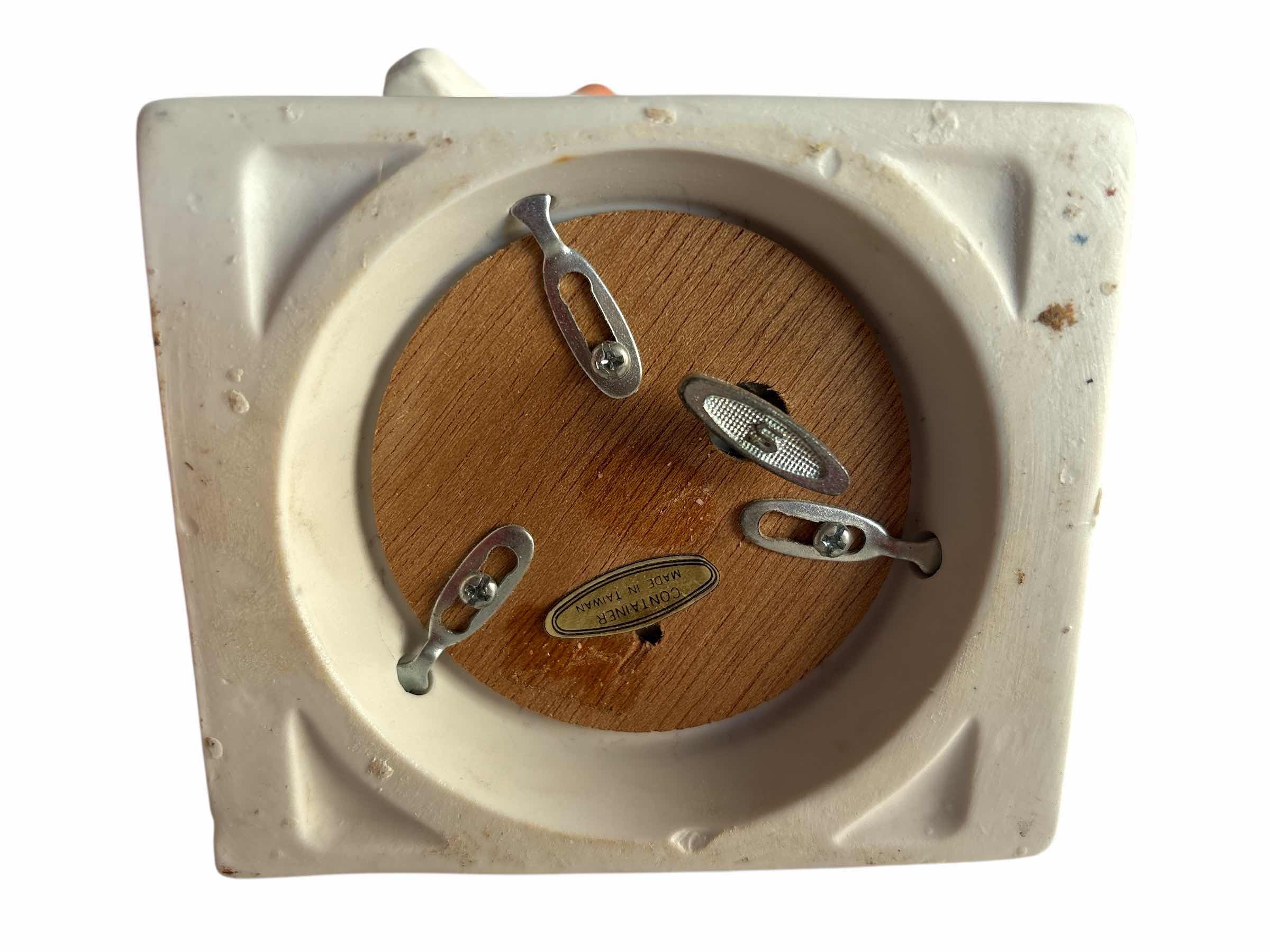 Photo 1 of VINTAGE NUDE CHEERLEADER MUSIC BOX DECANTER H14.75”