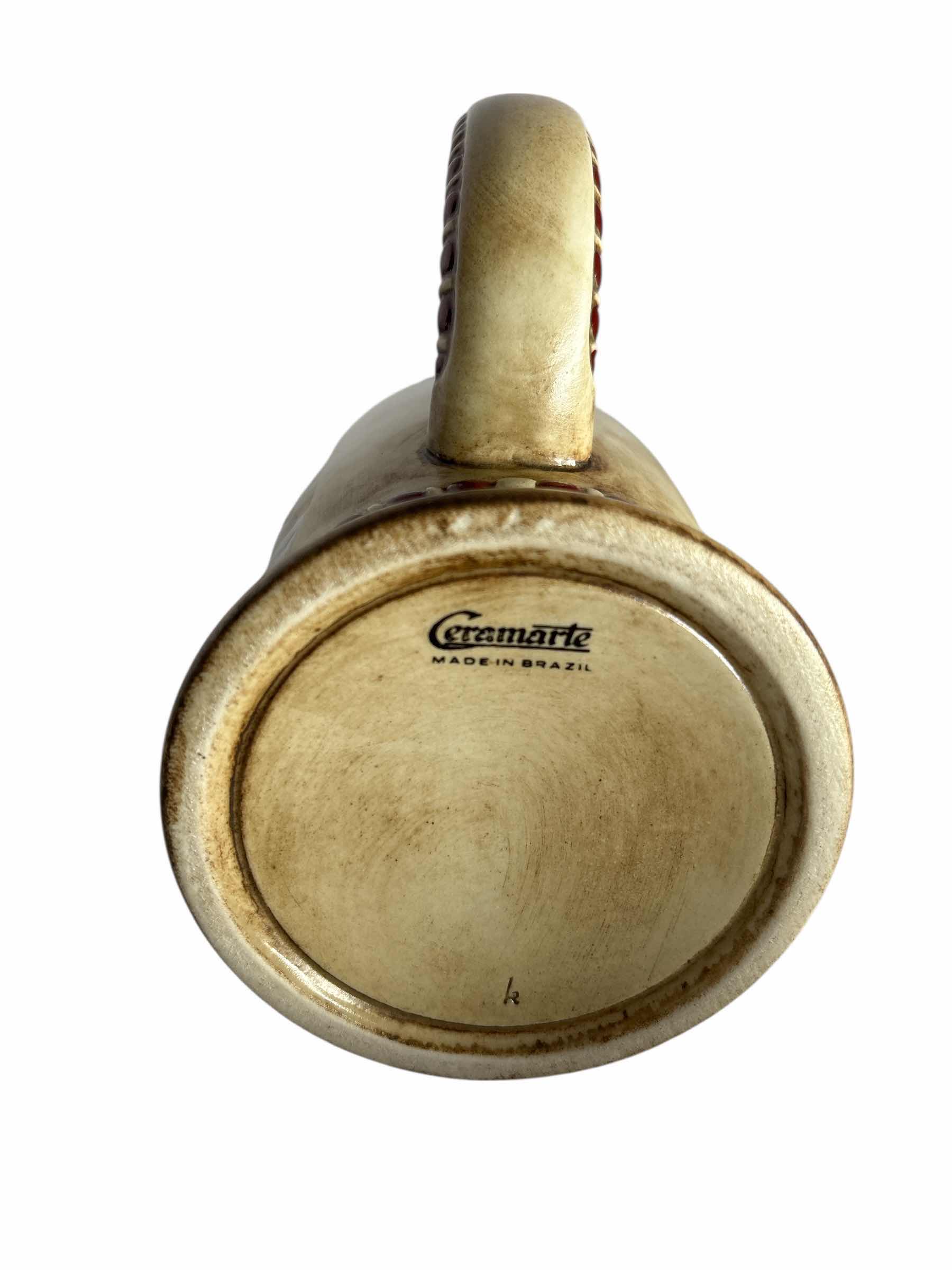 Photo 1 of BUDWEISER HOLIDAY 1981 BEER STEIN H6.5”