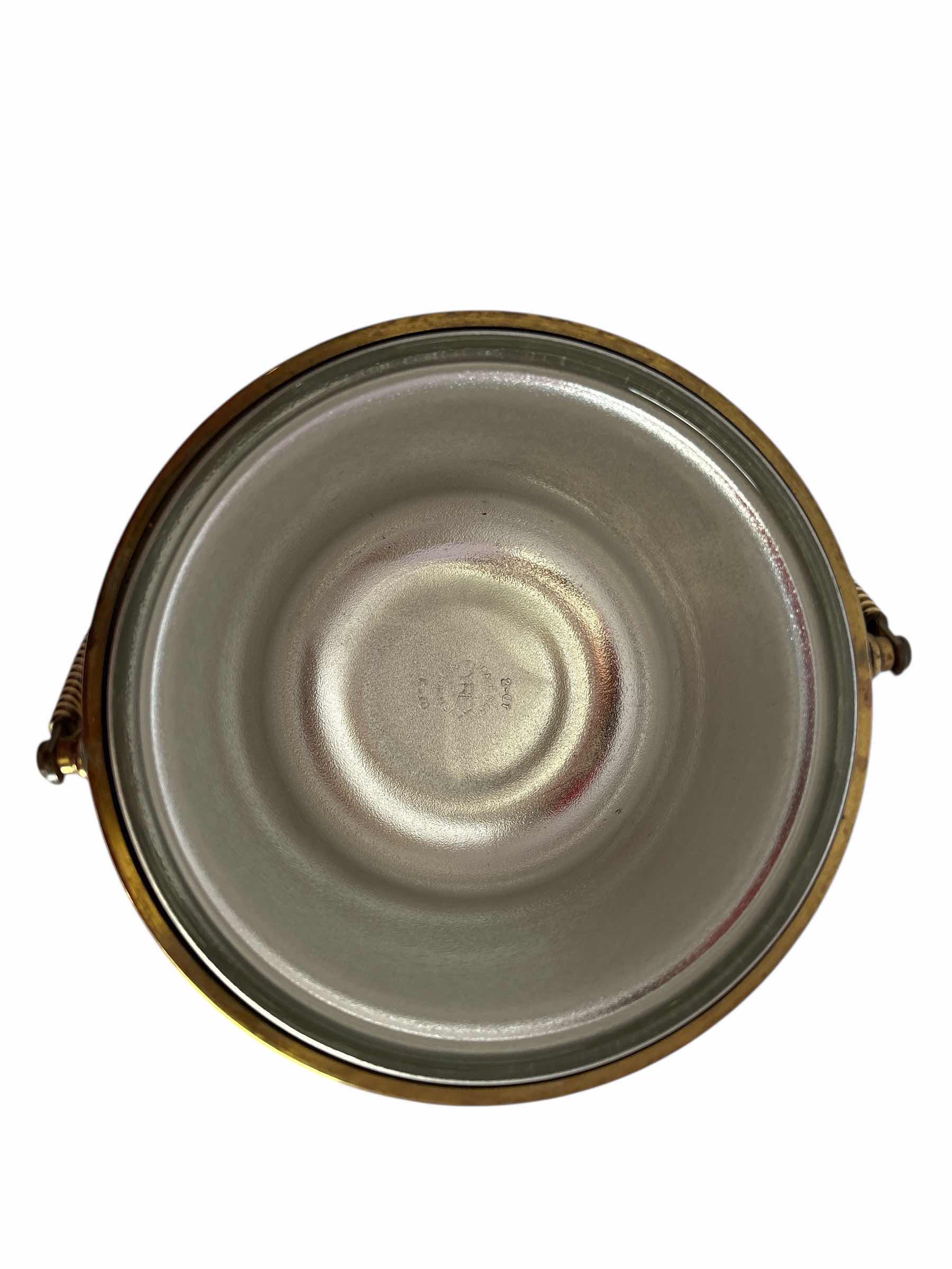 Photo 1 of KROME CRAFT BRASS POLISHED ICE BUCKET