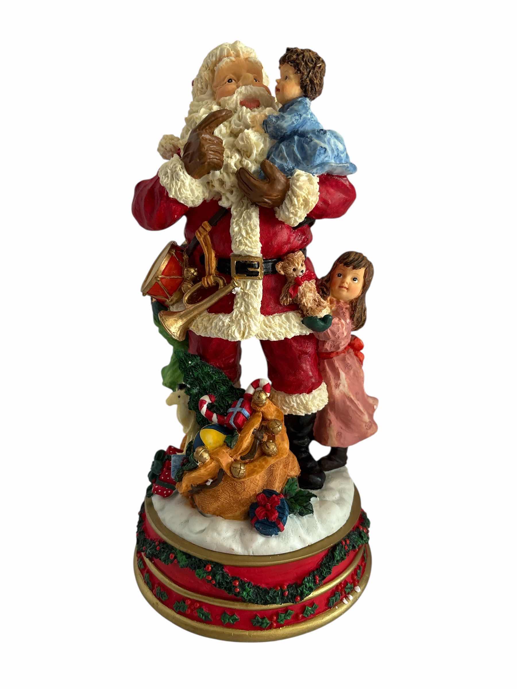 Photo 1 of 3- NEW MUSICAL SANTA, ORNAMENT, AND FONDUE SET