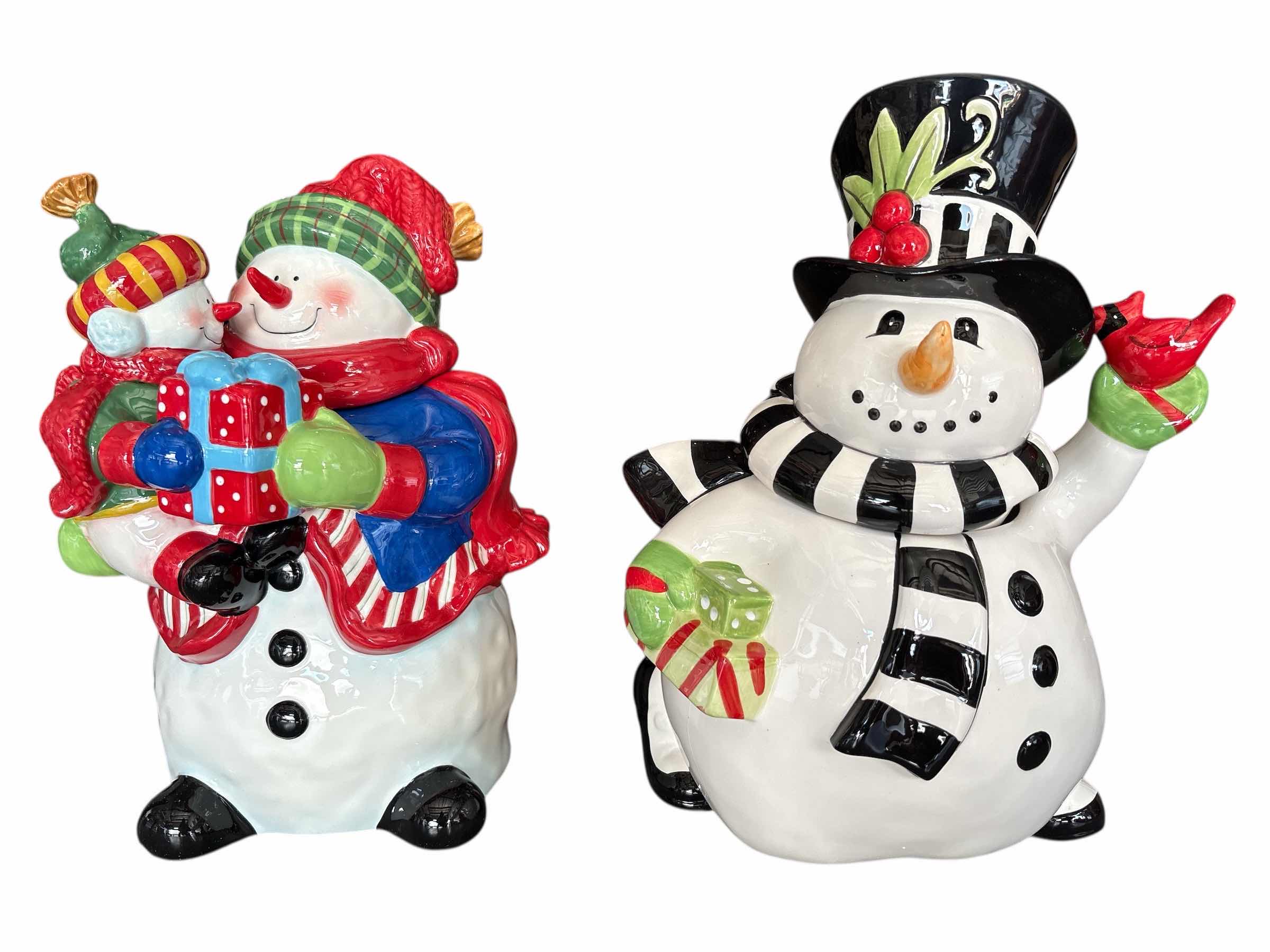 Photo 1 of 3PCS- NEW HOLIDAY COOKIE JARS AND CANDLE HOLDER