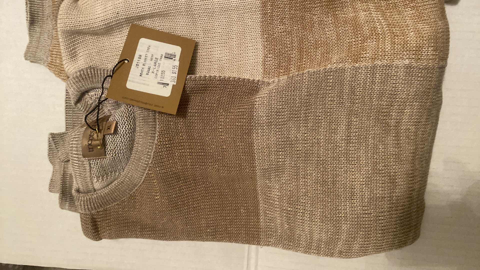 Photo 1 of 3 - DESIGNER SWEATERS SIZE XL (2 ARE NEW)