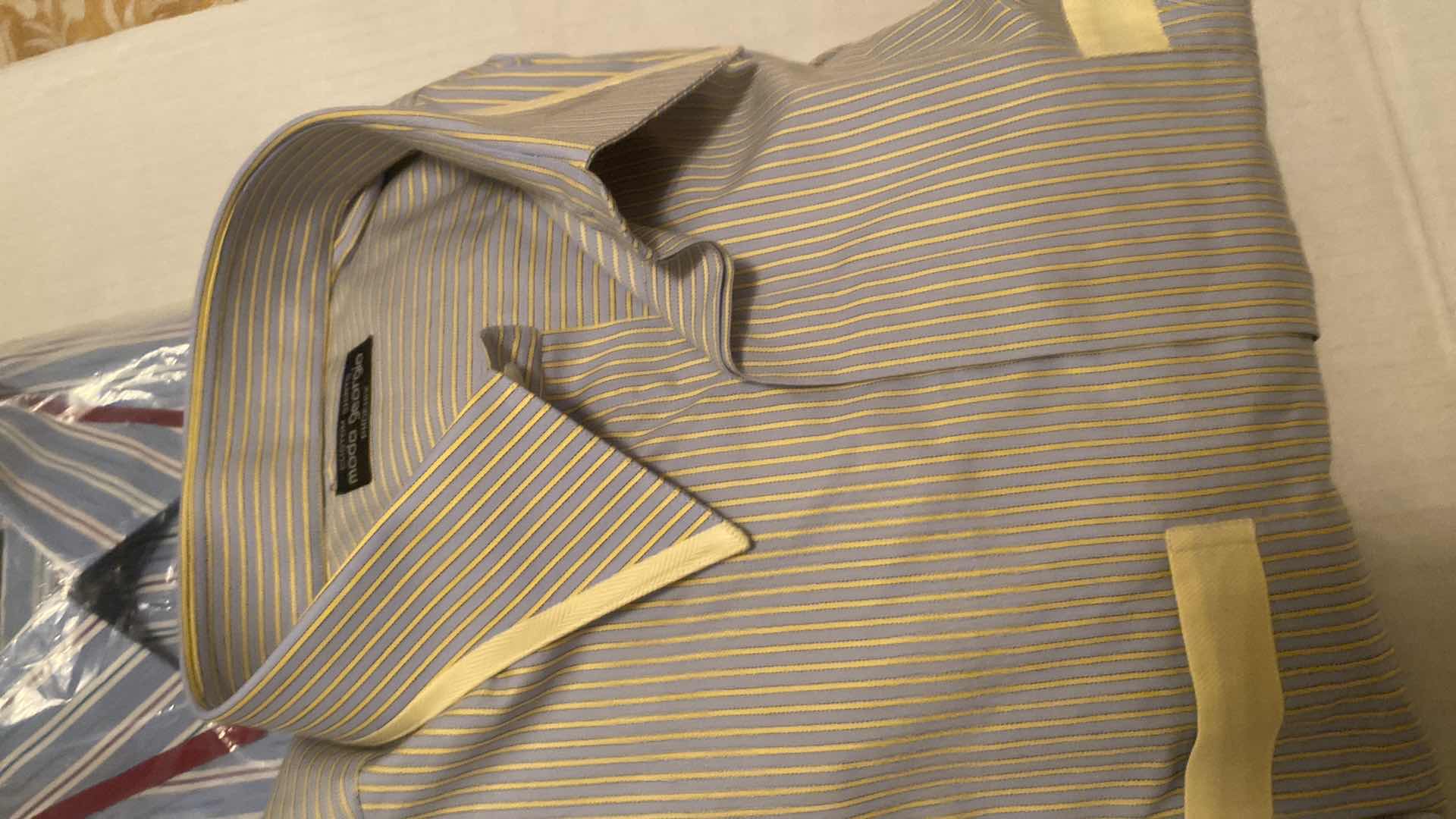 Photo 1 of 7 - NEW MODA GEORGIO CUSTOM SHIRTS EST SIZE XL