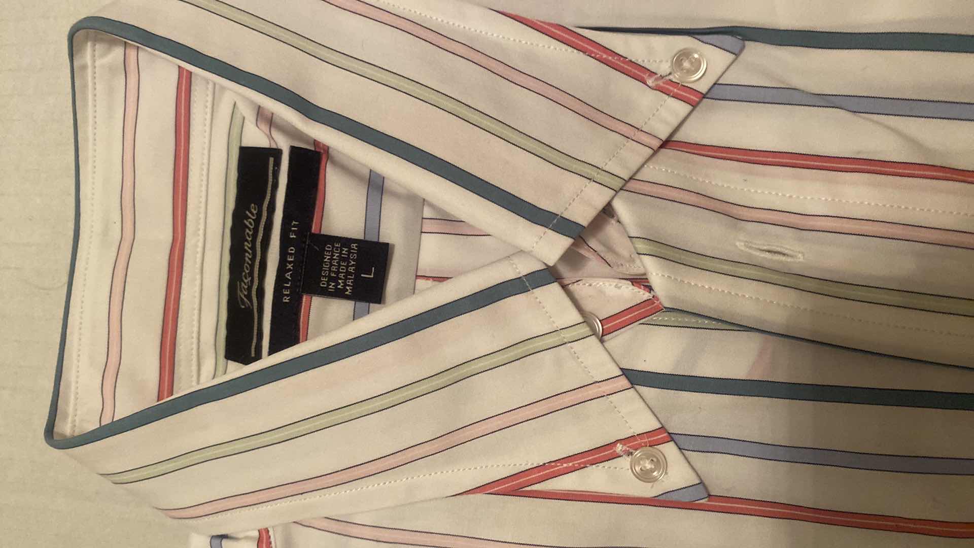 Photo 1 of 9 - DESIGNER LONG SLEEVE DRESS SHIRTS SIZE 17 & X LARGE (SOME WITH TAGS)