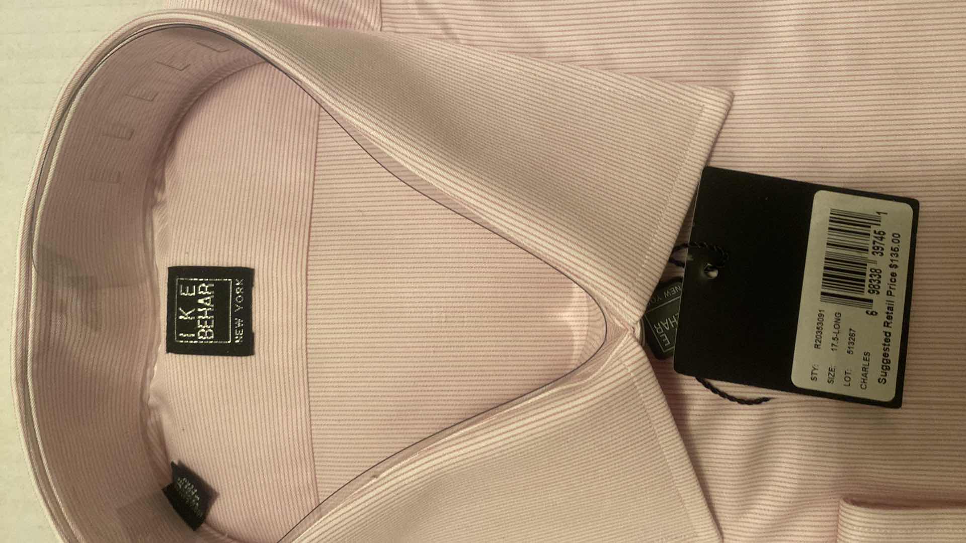 Photo 1 of 9 - DESIGNER LONG SLEEVE DRESS SHIRTS SIZE 17 & X LARGE (SOME WITH TAGS)