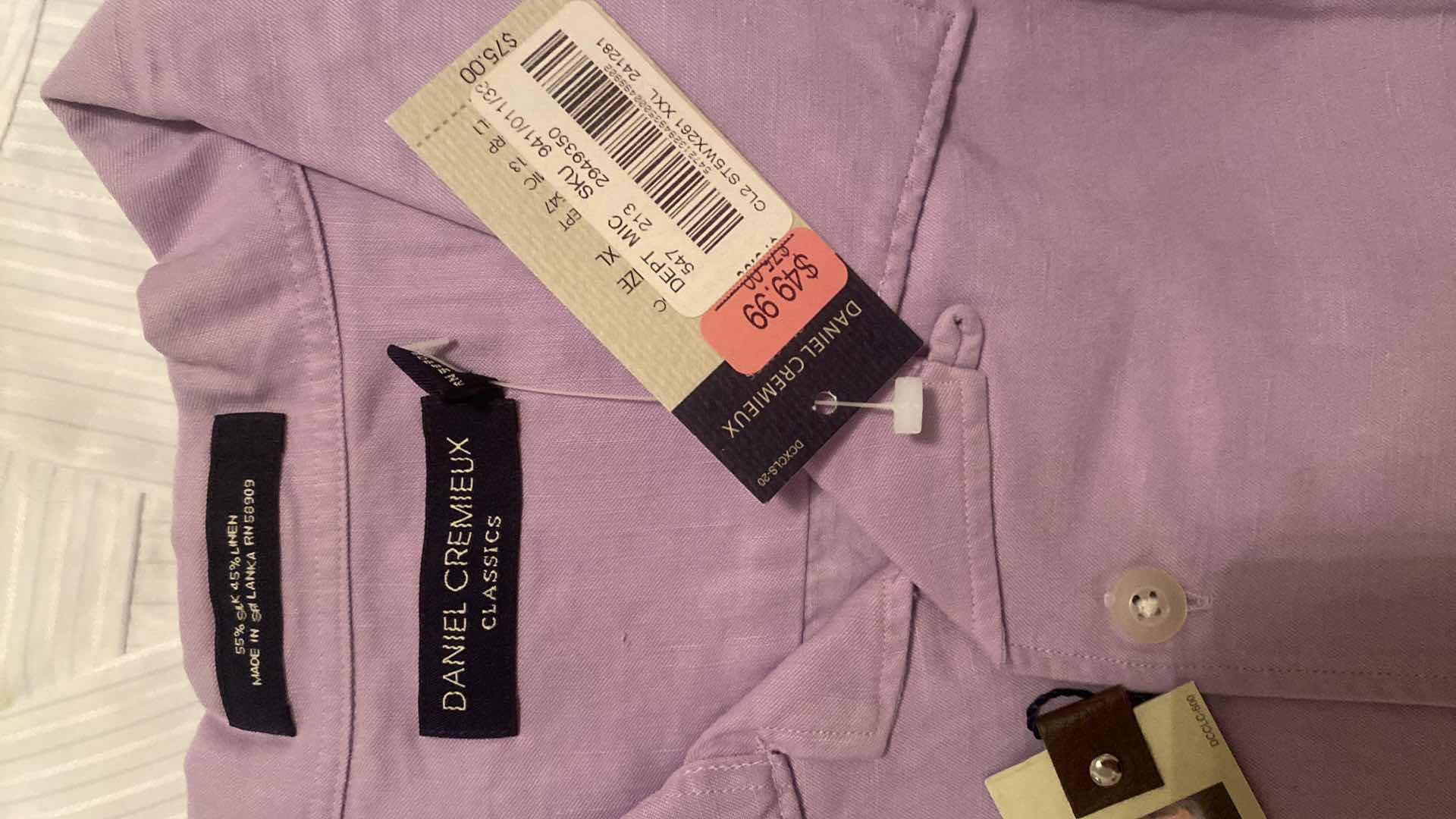 Photo 1 of 7 - DESIGNER LONG SLEEVE DRESS SHIRTS SIZE 18 & X X LARGE (SOME WITH TAGS)