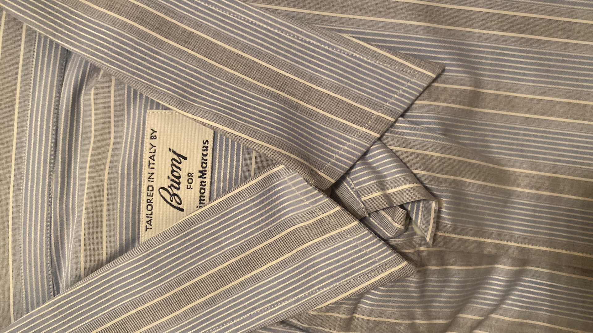 Photo 1 of 10- DESIGNER LONG SLEEVE DRESS SHIRTS SIZE 17 & X LARGE (SOME WITH TAGS)