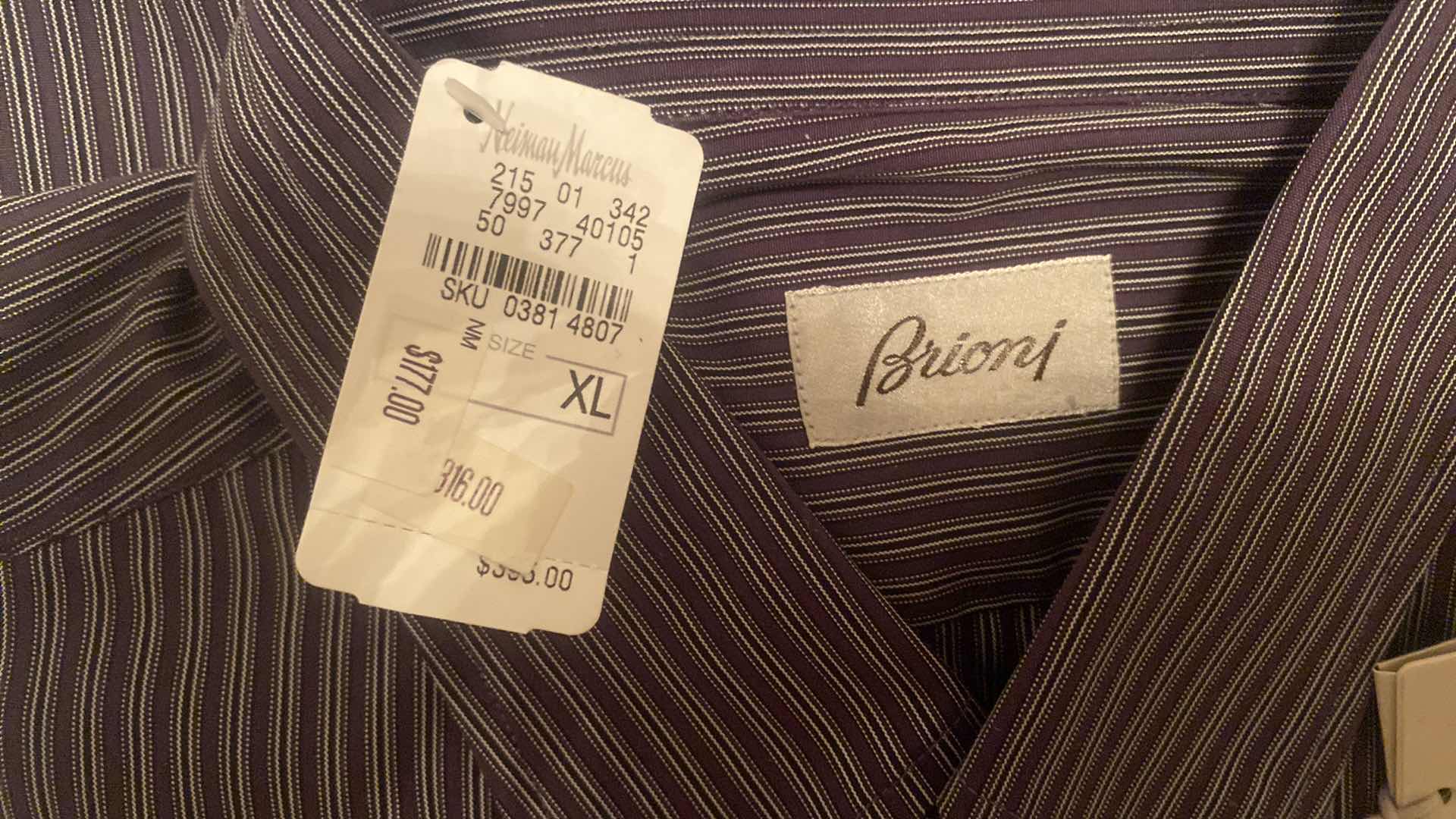 Photo 1 of 10- DESIGNER LONG SLEEVE DRESS SHIRTS SIZE 17 & X LARGE (SOME WITH TAGS)