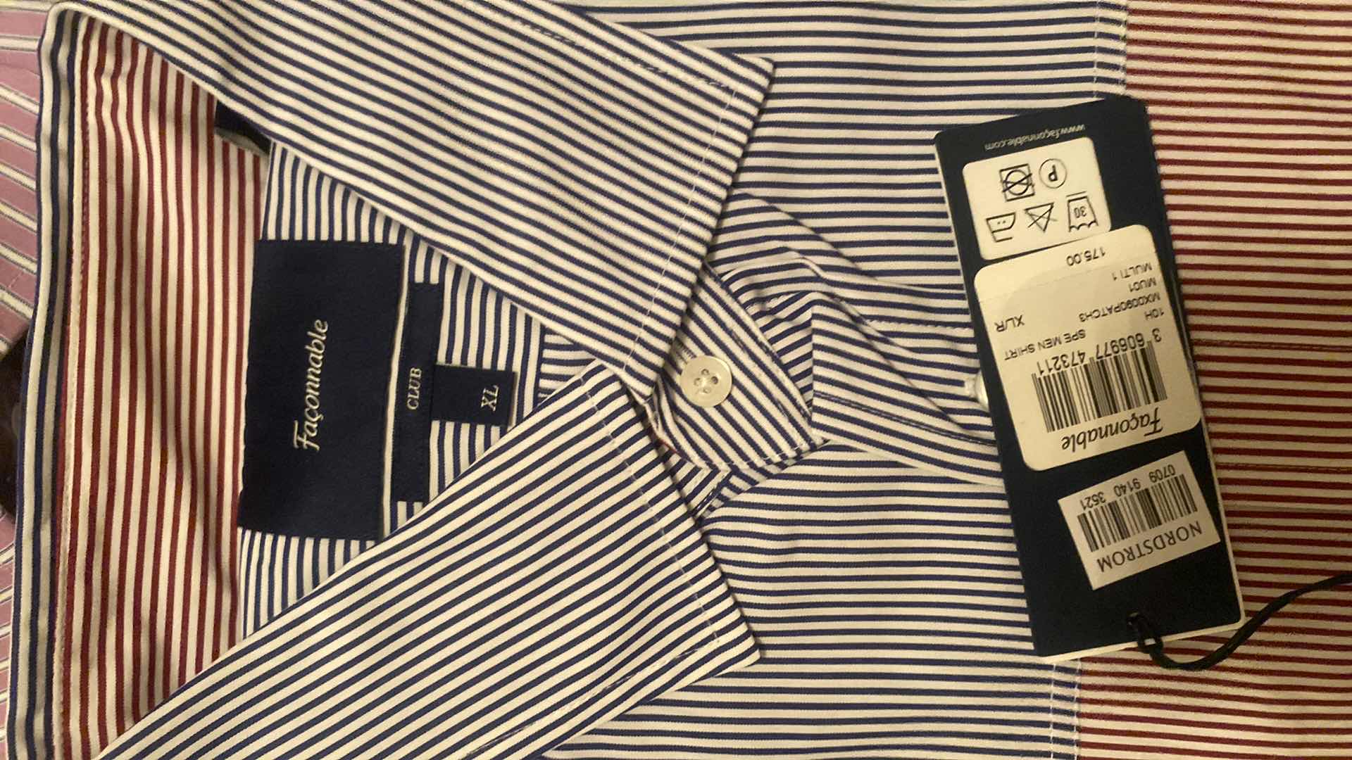 Photo 1 of 10- DESIGNER LONG SLEEVE DRESS SHIRTS SIZE 17 & X LARGE (SOME WITH TAGS)