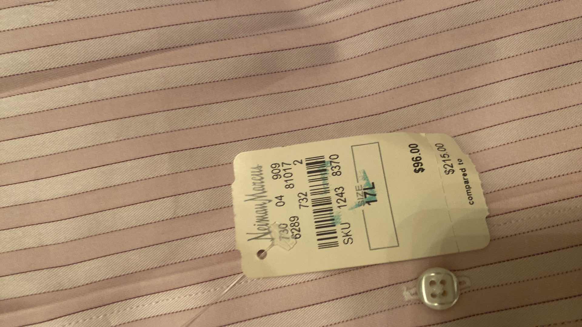 Photo 1 of 10- DESIGNER LONG SLEEVE DRESS SHIRTS SIZE 17 & X LARGE (SOME WITH TAGS)