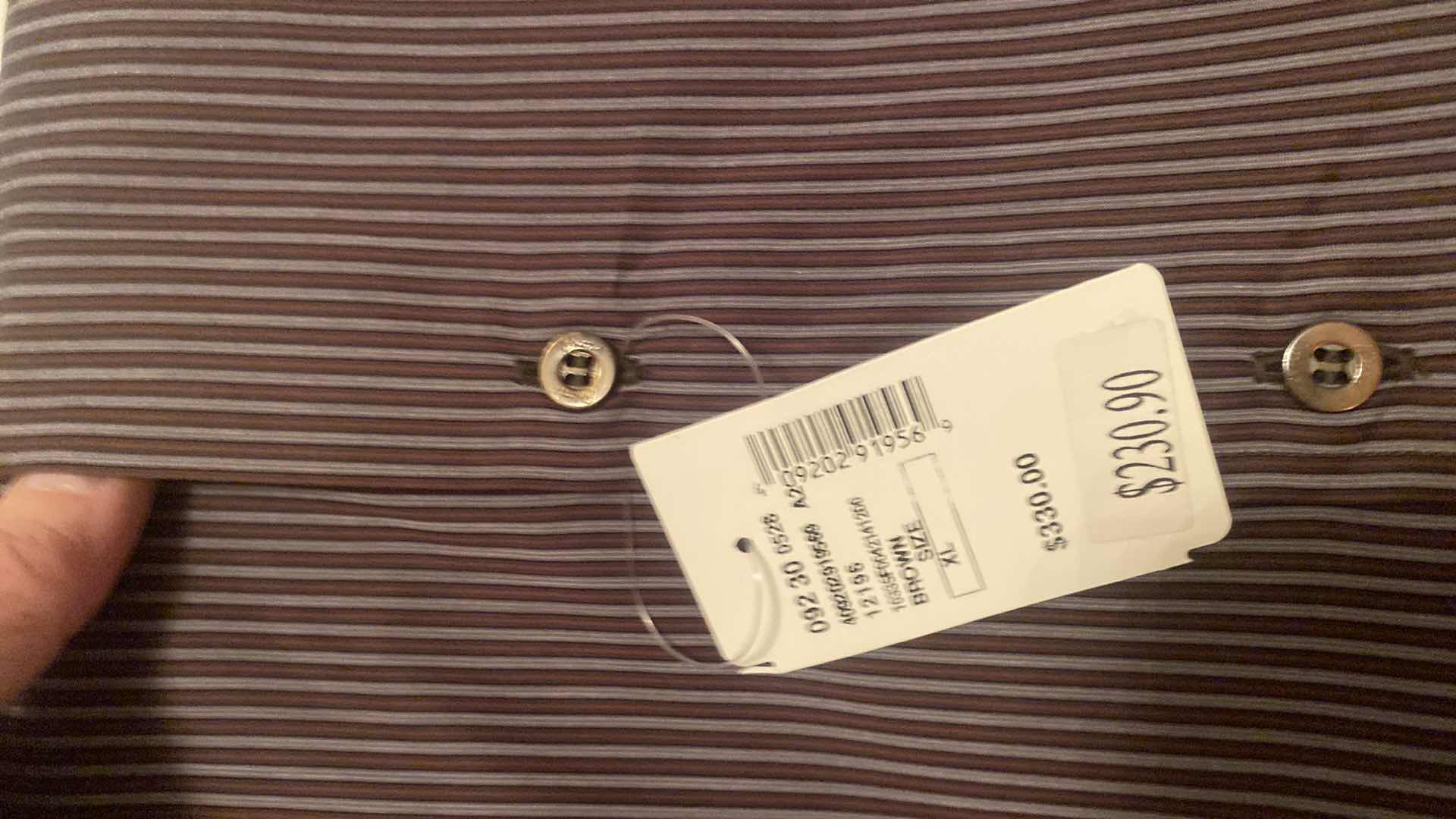 Photo 1 of 7 - DESIGNER LONG SLEEVE DRESS SHIRTS SIZE 17 & X LARGE (SOME WITH TAGS)