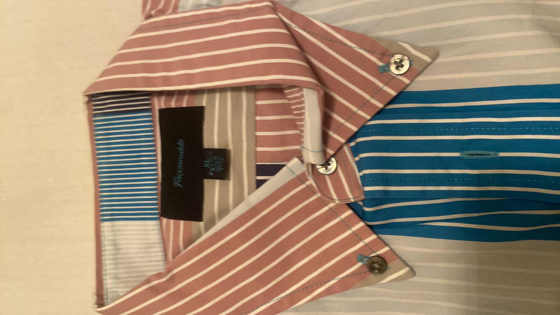 Photo 1 of 7 - DESIGNER LONG SLEEVE DRESS SHIRTS SIZE 17 & X LARGE (SOME WITH TAGS)