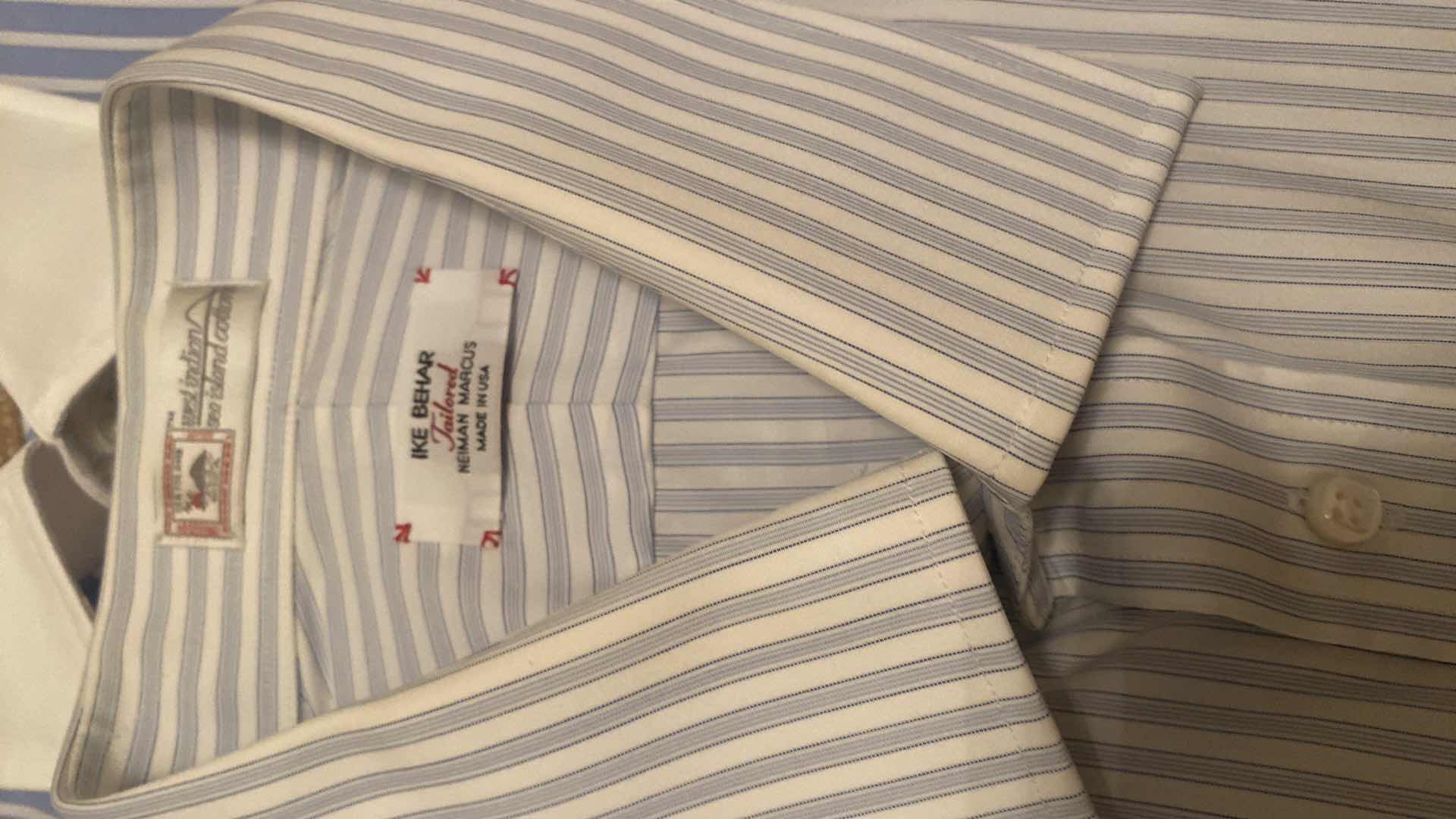 Photo 1 of 7 - DESIGNER LONG SLEEVE DRESS SHIRTS SIZE 17 & X LARGE (SOME WITH TAGS)