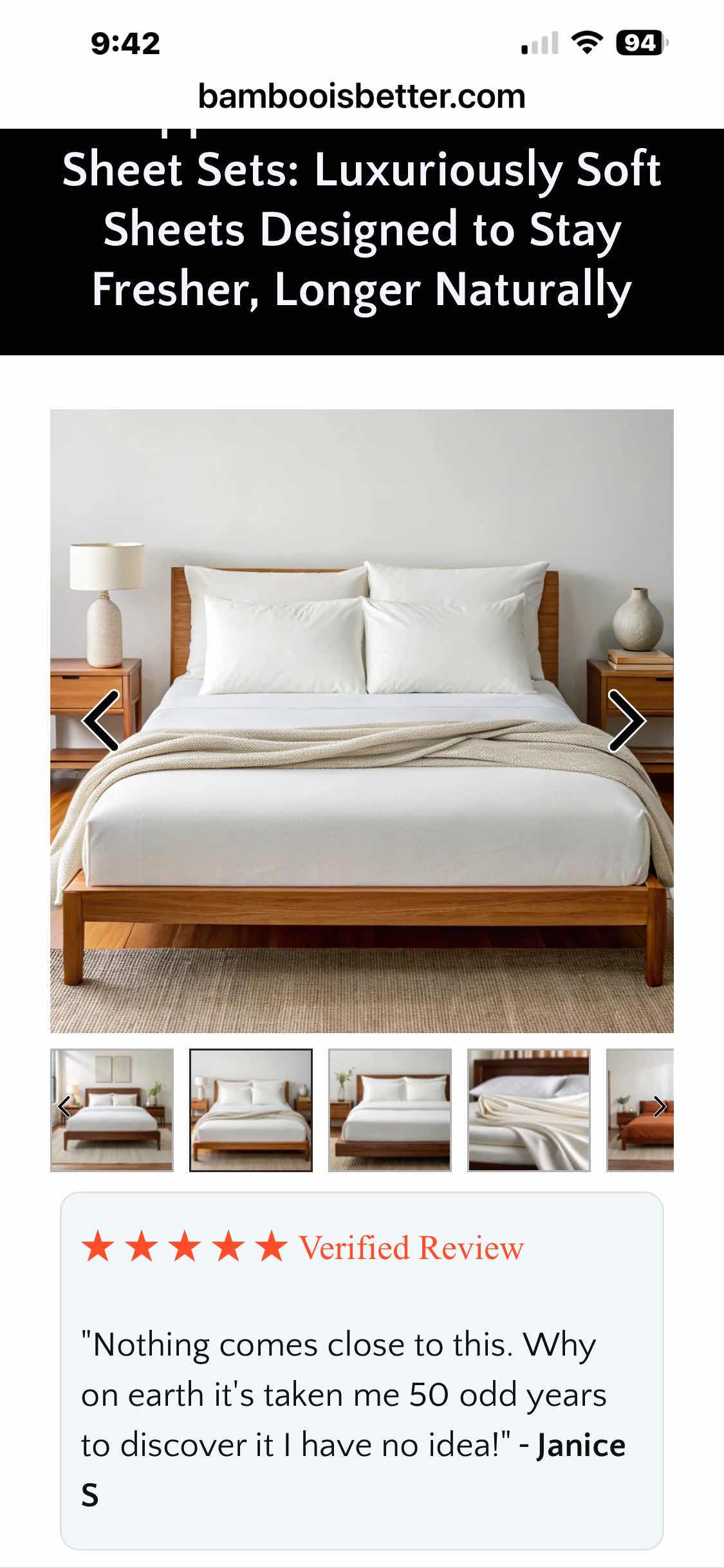 Photo 1 of BAMBOO IS BETTER RUBY RED 100% BAMBOO FIBERS FULL BED SHEET