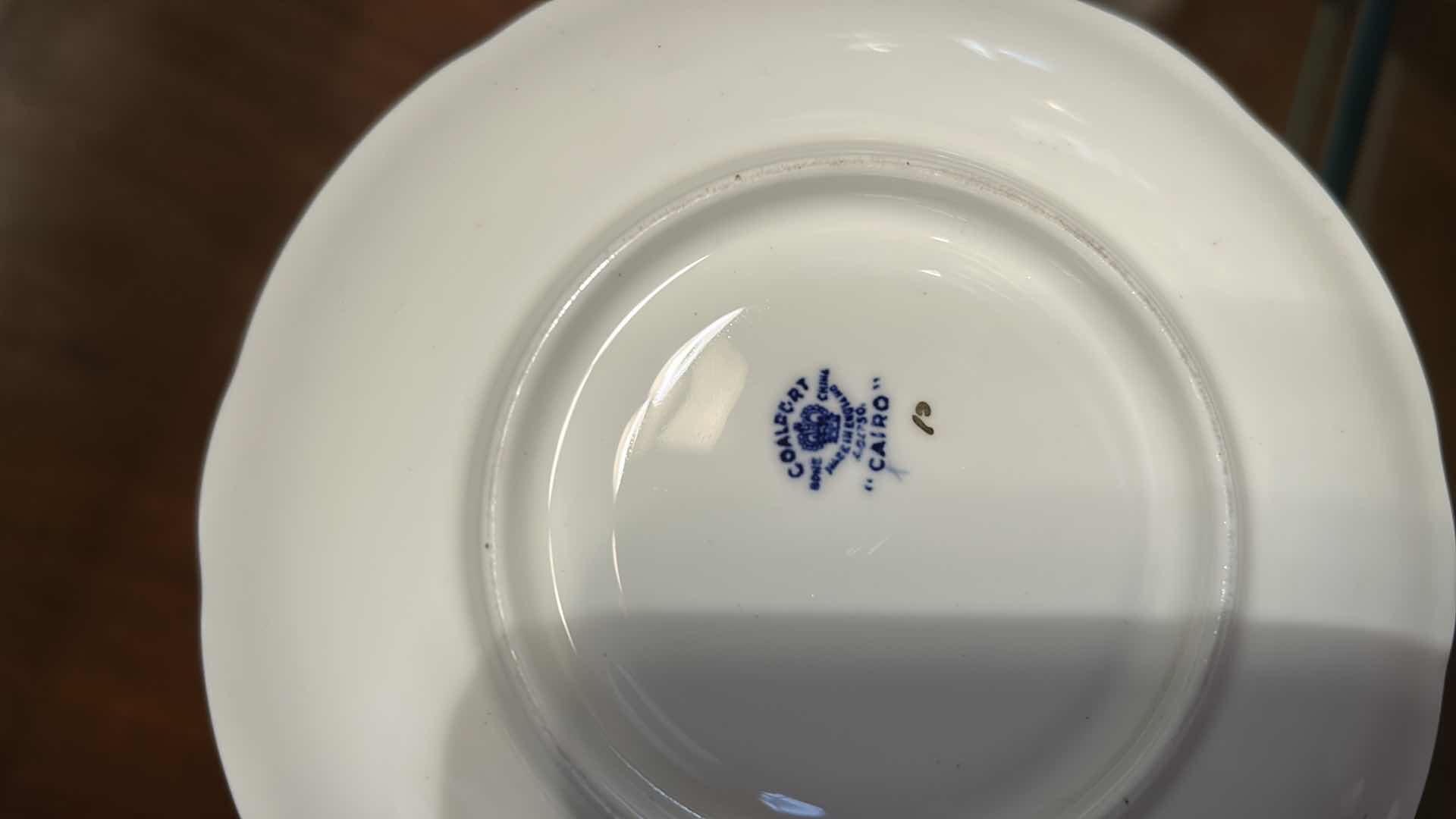 Photo 1 of 4 VINTAGE PORCELAIN CUP AND SAUCER SETS