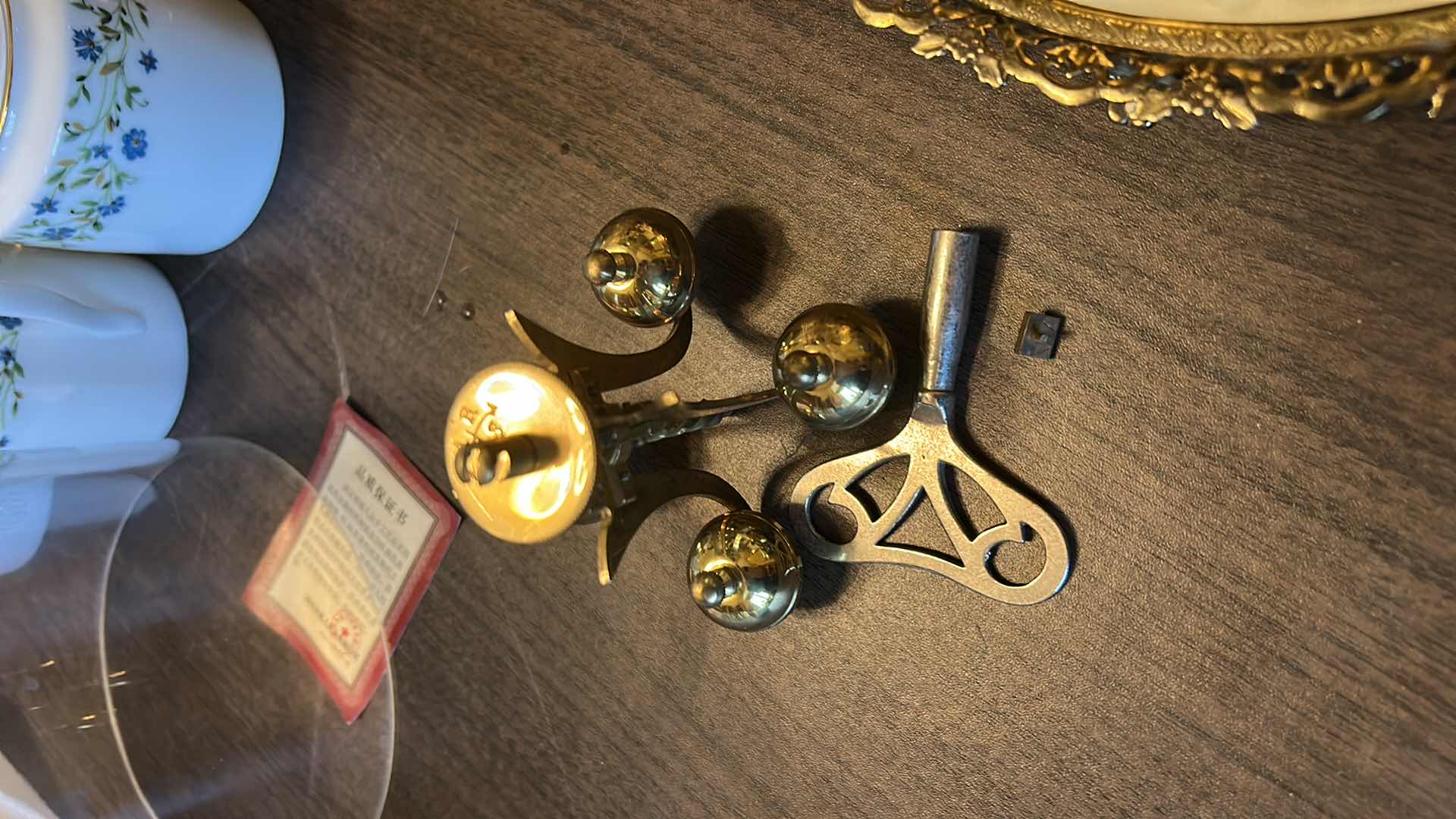 Photo 1 of VINTAGE KUNDO (KIENINGER & OBERGFELL) 400-DAY ANNIVERSARY TORSION CLOCK MANUFACTURED IN WEST GERMANY, FEATURING BRASS CONSTRUCTION AND A PROTECTIVE GLASS DOME. H11.5”