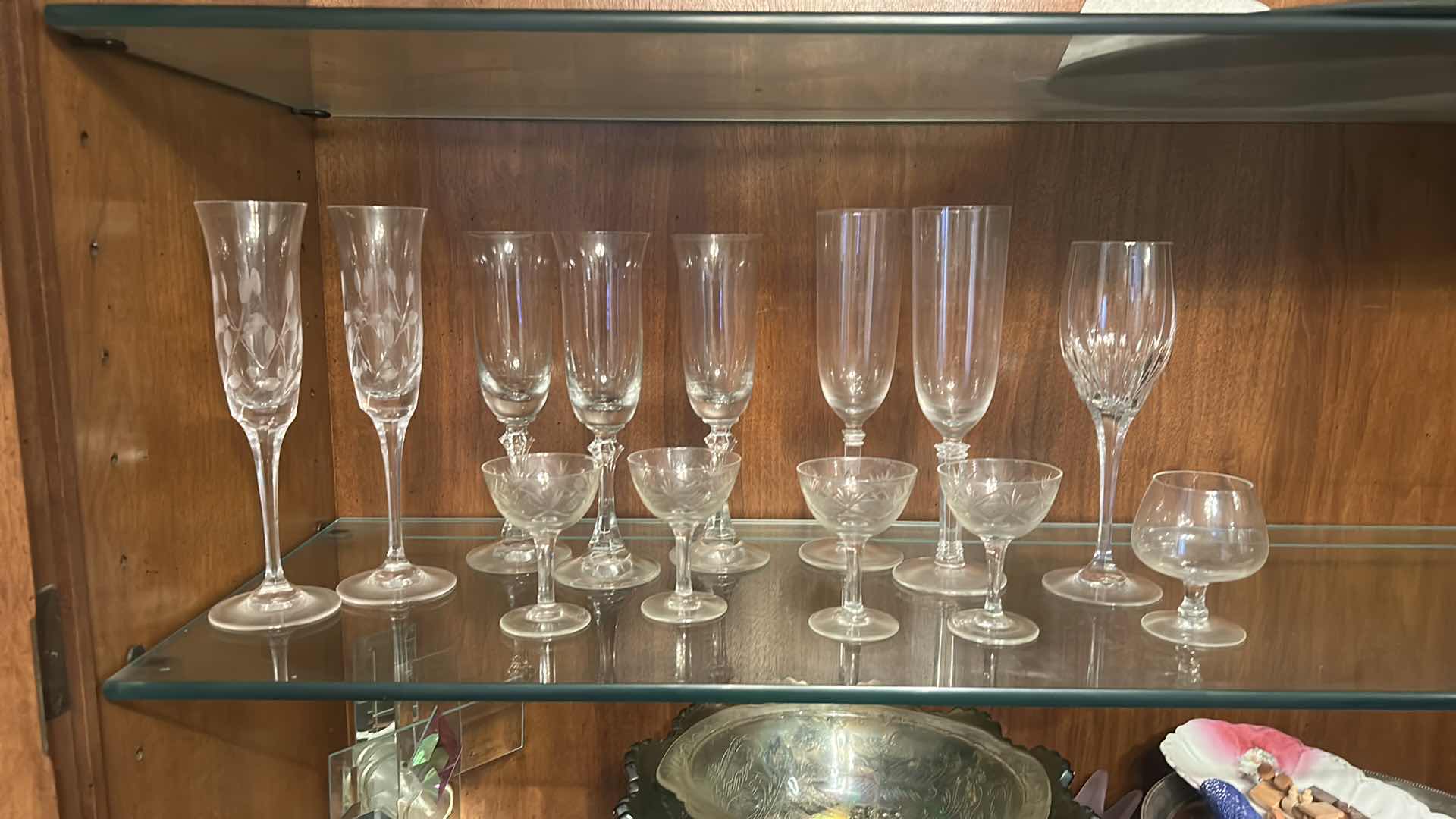 Photo 1 of 13 - GLASS STEMWARE