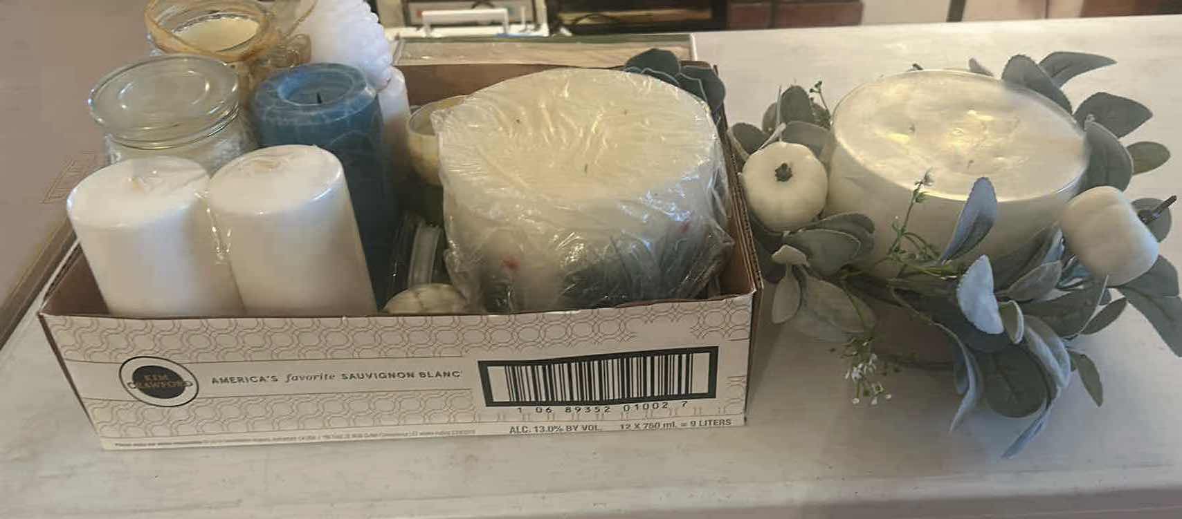 Photo 1 of CONTENTS OF BOX CANDLES