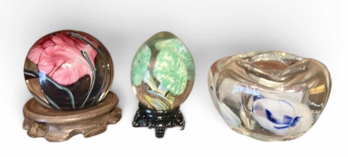 Photo 1 of 3 HAND BLOWN ART GLASS