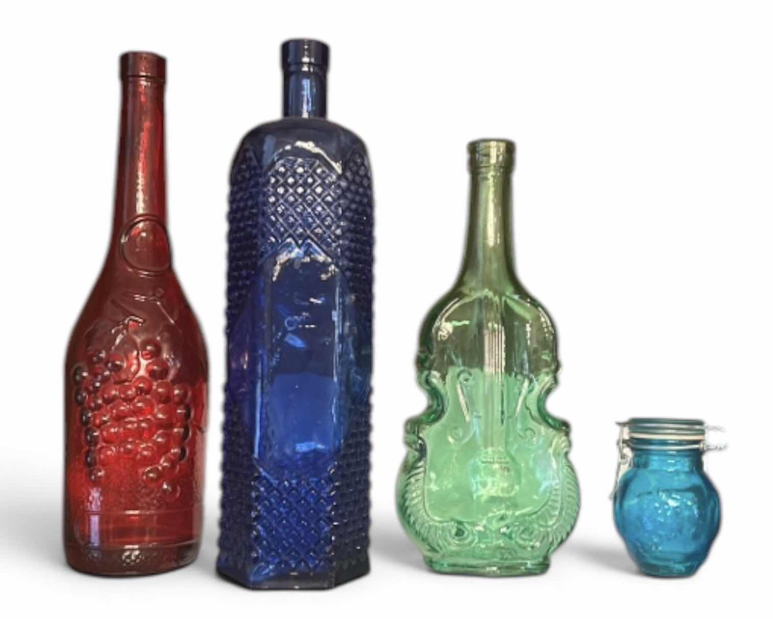 Photo 1 of COLORED GLASS PIECES (TALLEST 12”)