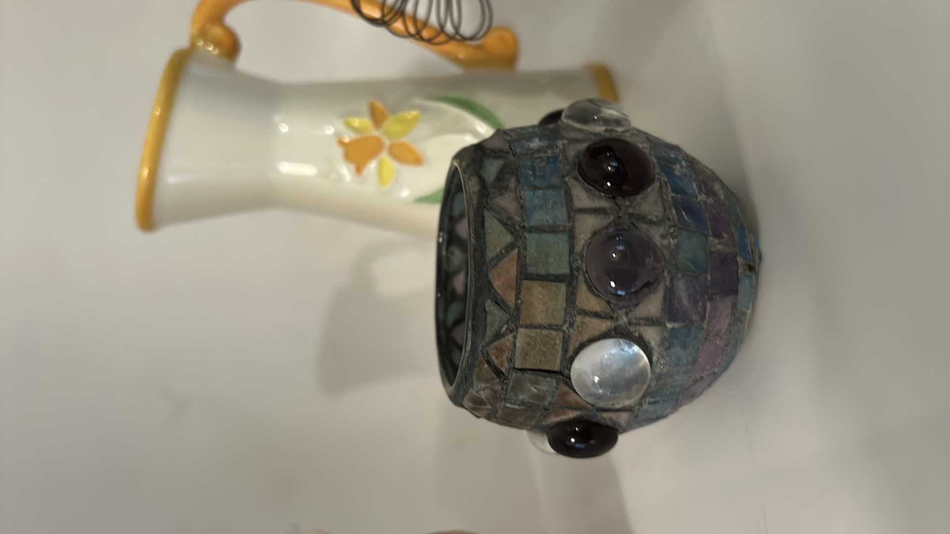 Photo 1 of HOME DECOR- FIGURINES, VASES, PITCHERS AND MORE (DAFFODIL VASE H6”)