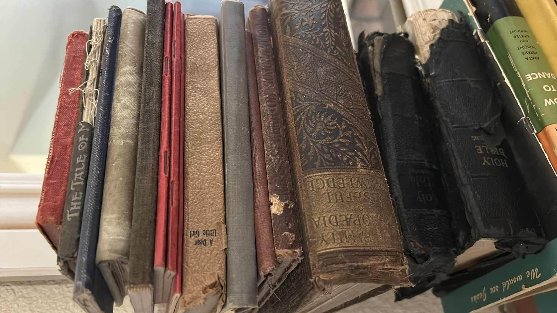 Photo 1 of STACK OF BOOKS VARIOUS AUTHORS & TITLES