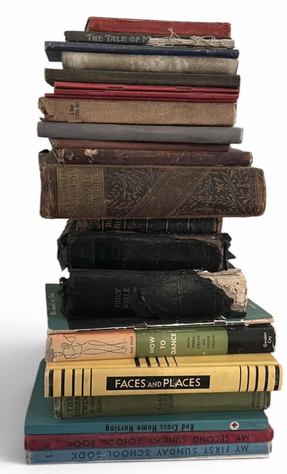 Photo 1 of STACK OF BOOKS VARIOUS AUTHORS & TITLES