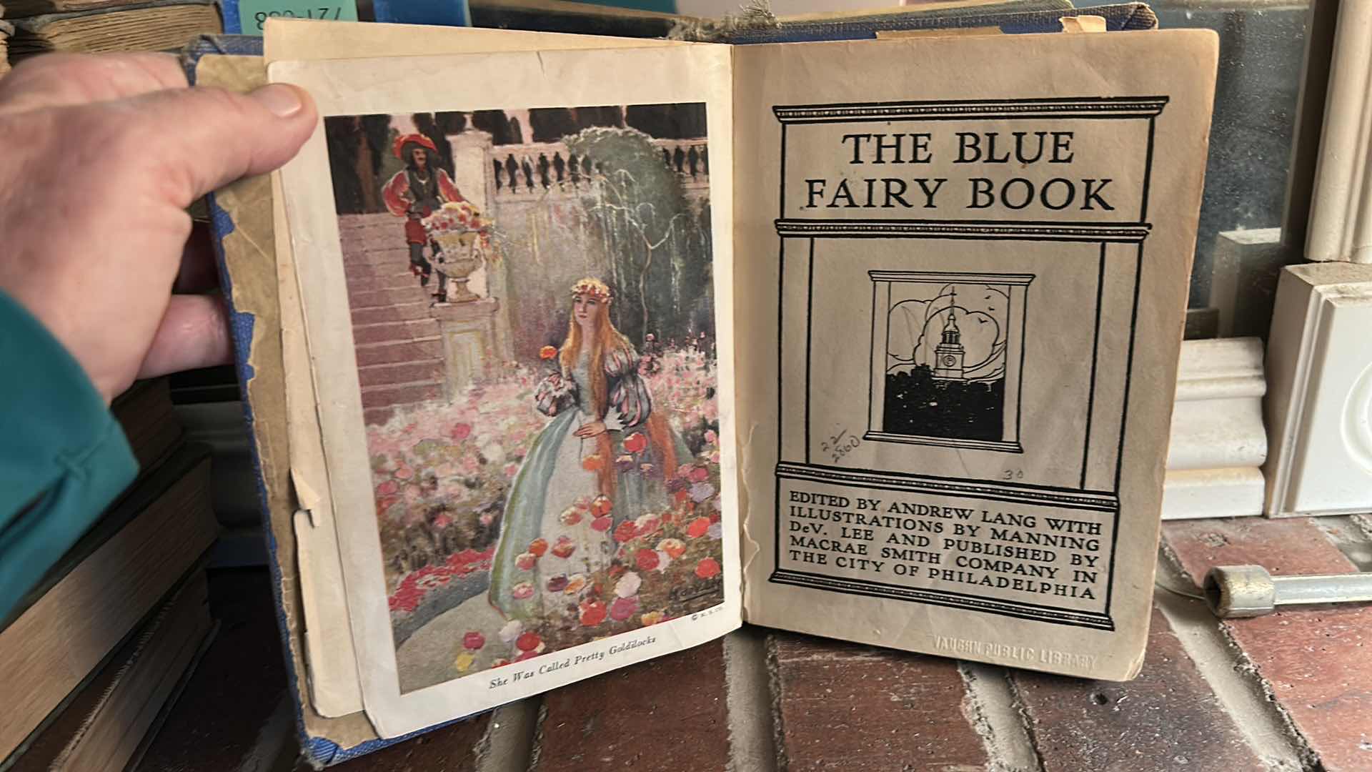 View 3 of THE BLUE FAIRY BOOK BY ANDREW LANG BOUND 1944